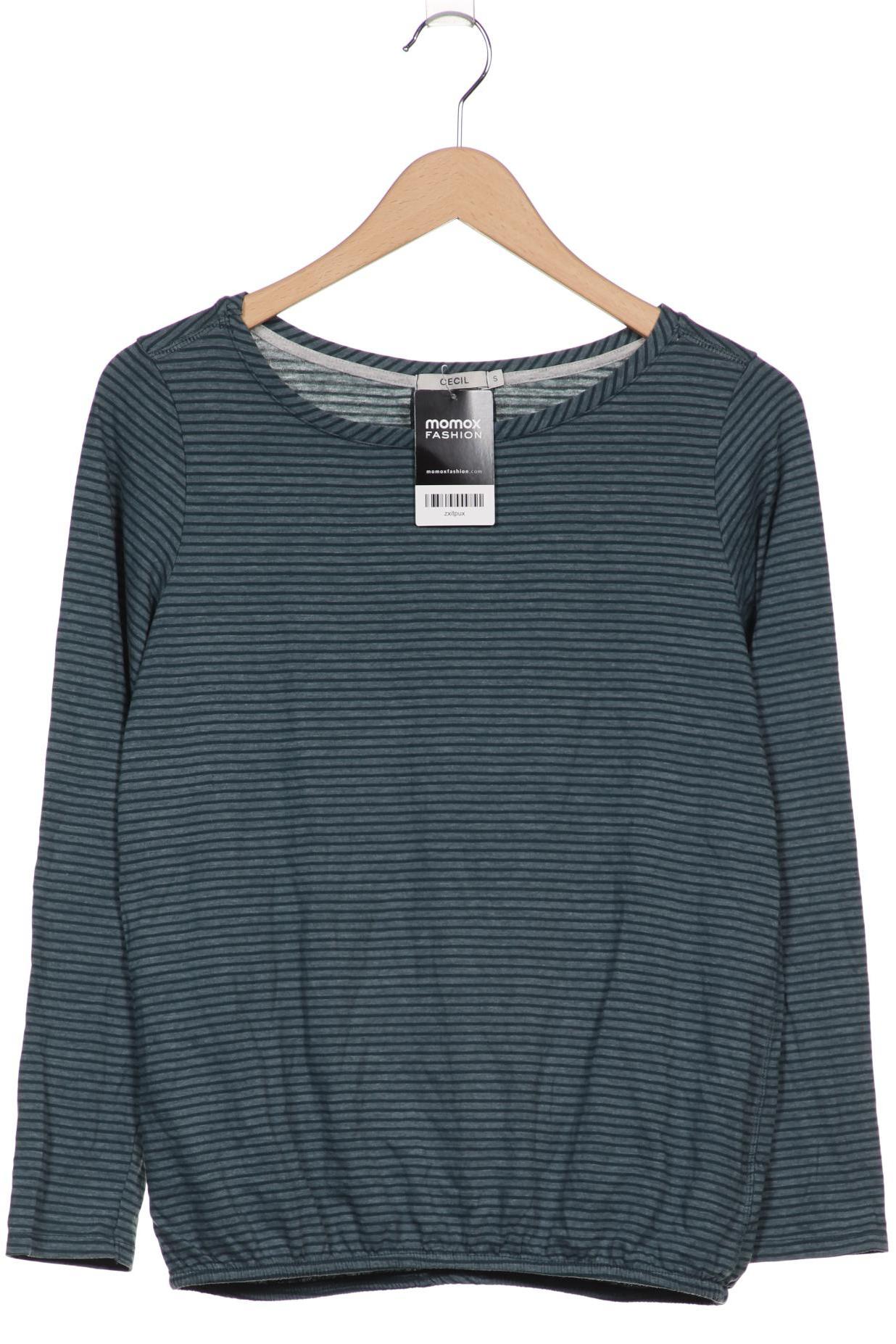 

CECIL Damen Langarmshirt, blau