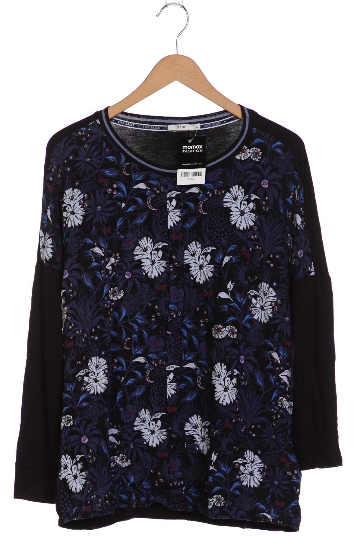 

Cecil Damen Langarmshirt, schwarz, Gr. 44