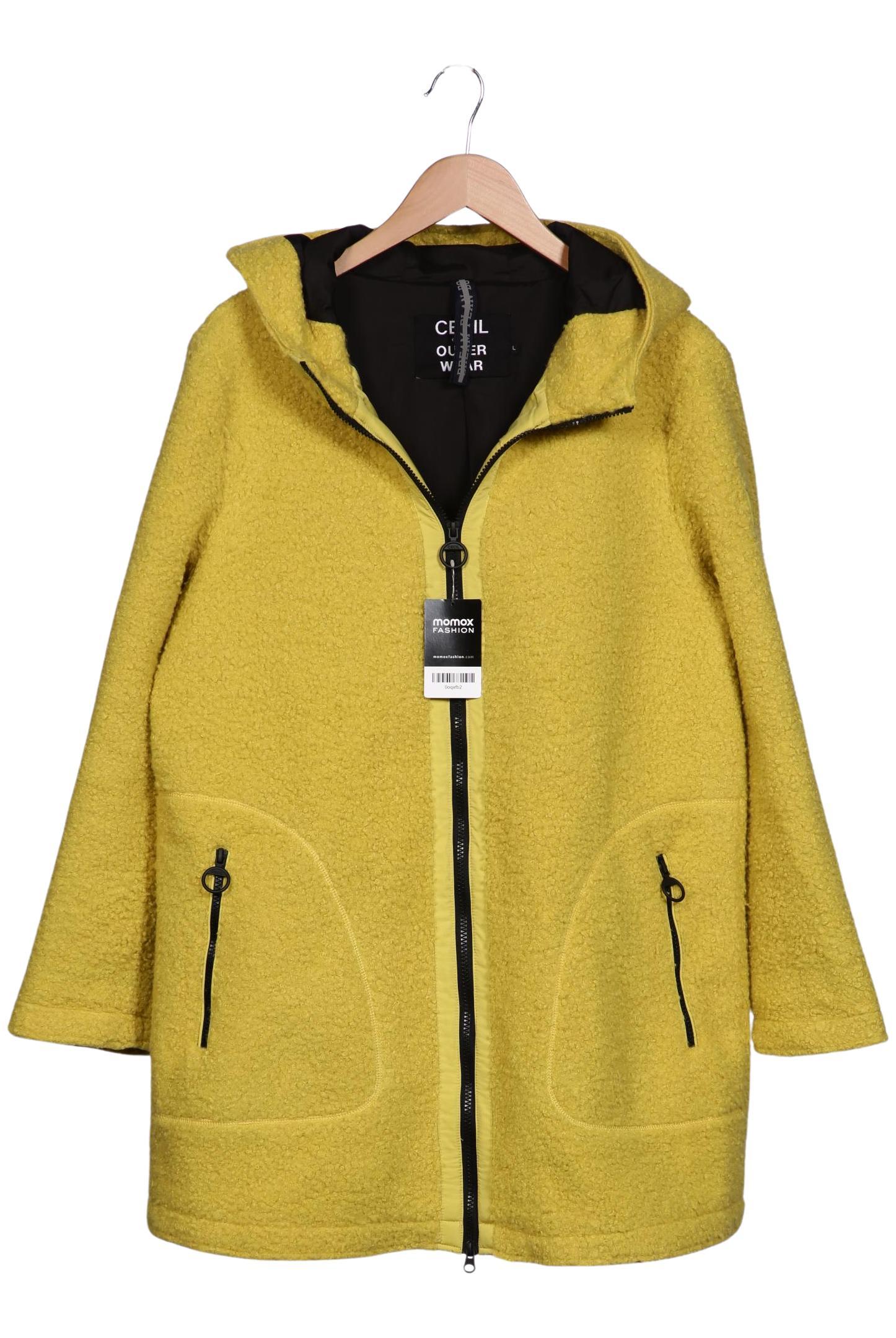 

Cecil Damen Mantel, gelb, Gr. 42