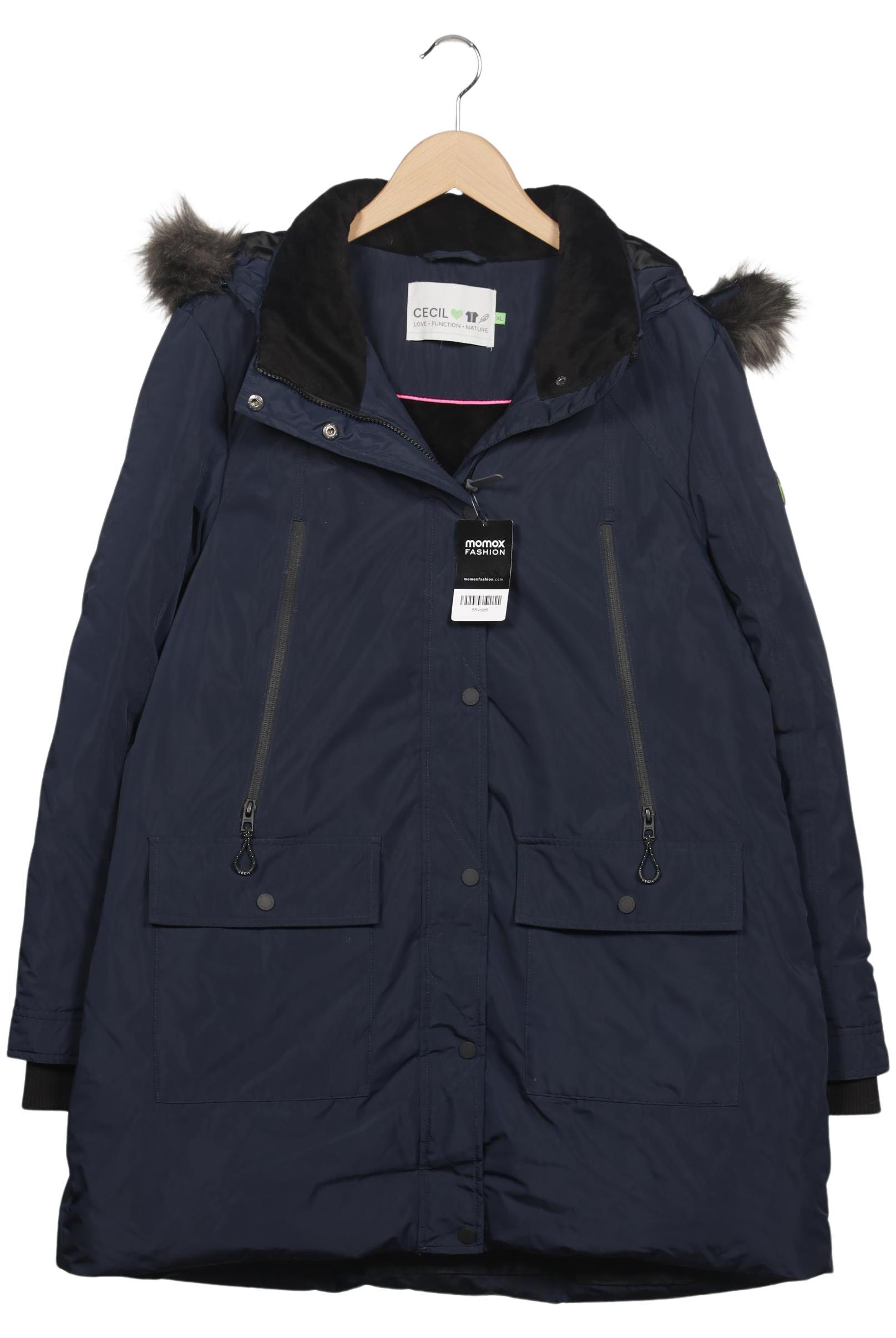 

Cecil Damen Mantel, marineblau, Gr. 44
