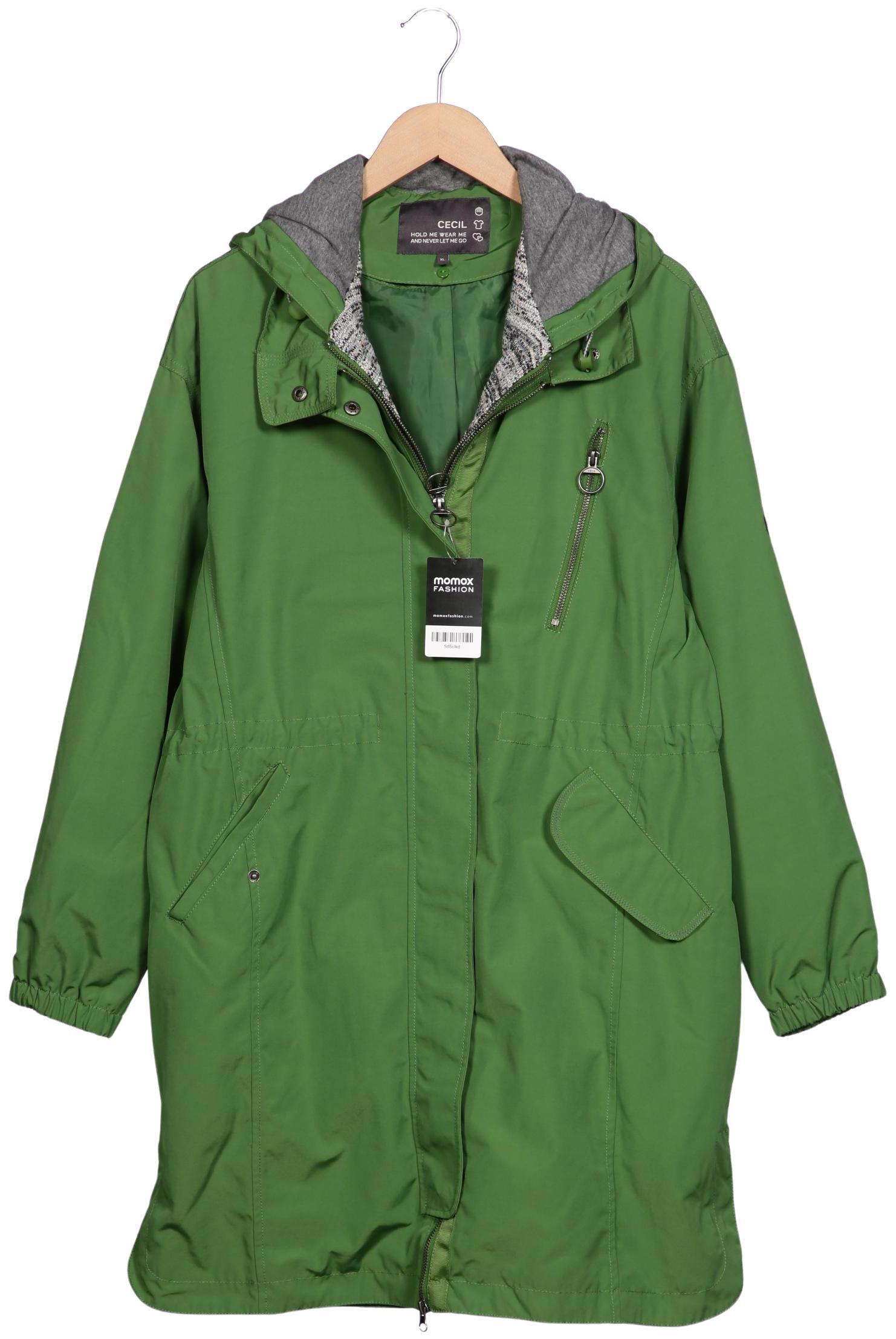 

Cecil Damen Mantel, grün, Gr. 44