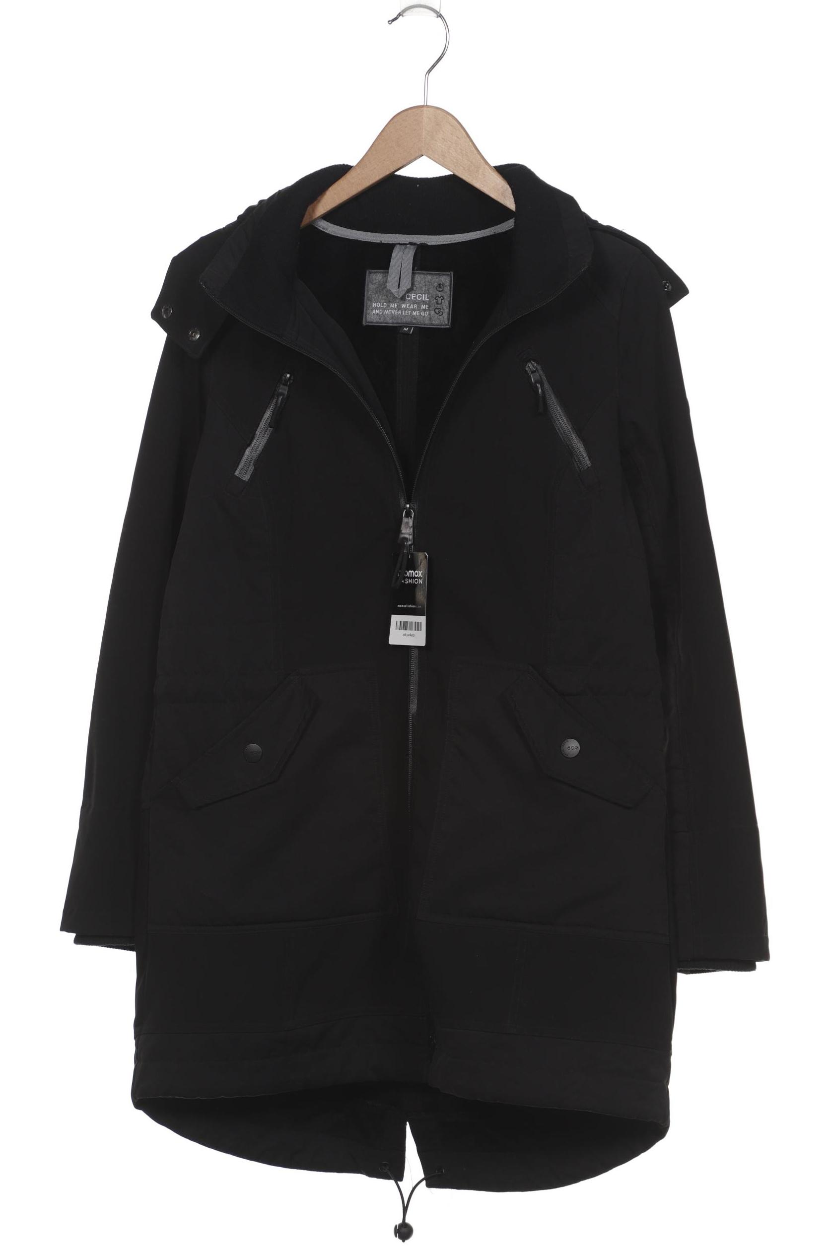 

Cecil Damen Mantel, schwarz, Gr. 38