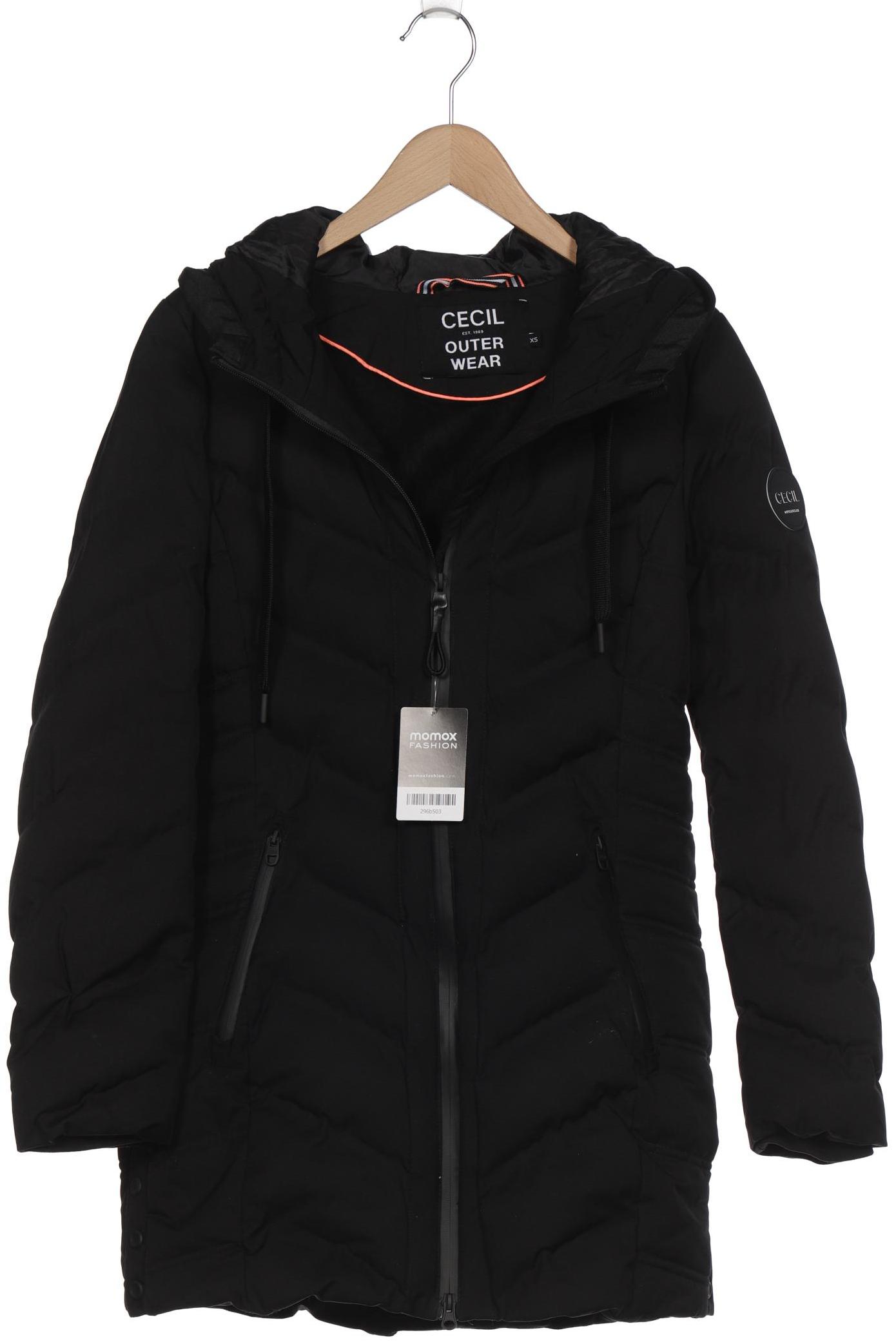 

Cecil Damen Mantel, schwarz, Gr. 34