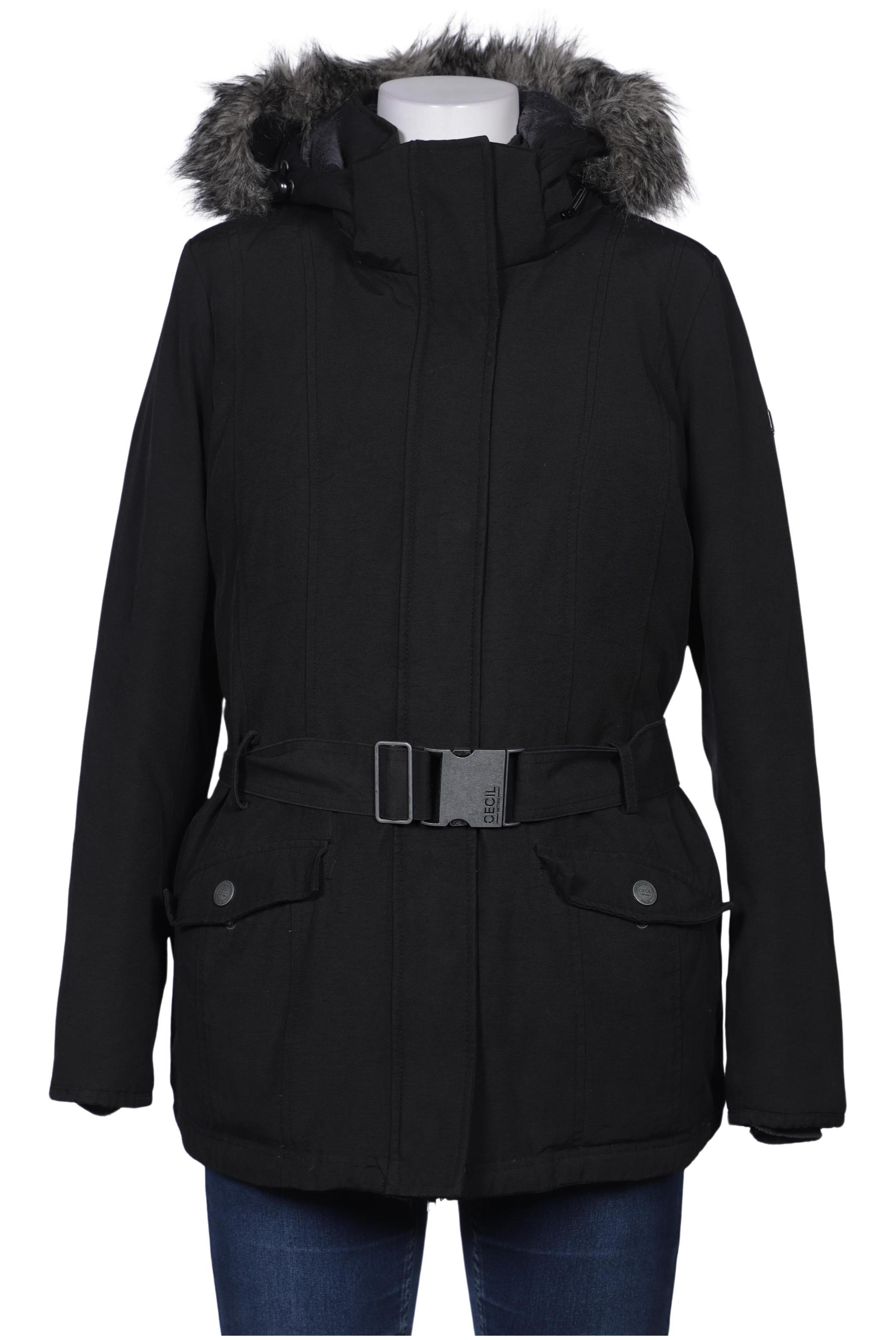 

Cecil Damen Mantel, schwarz, Gr. 42