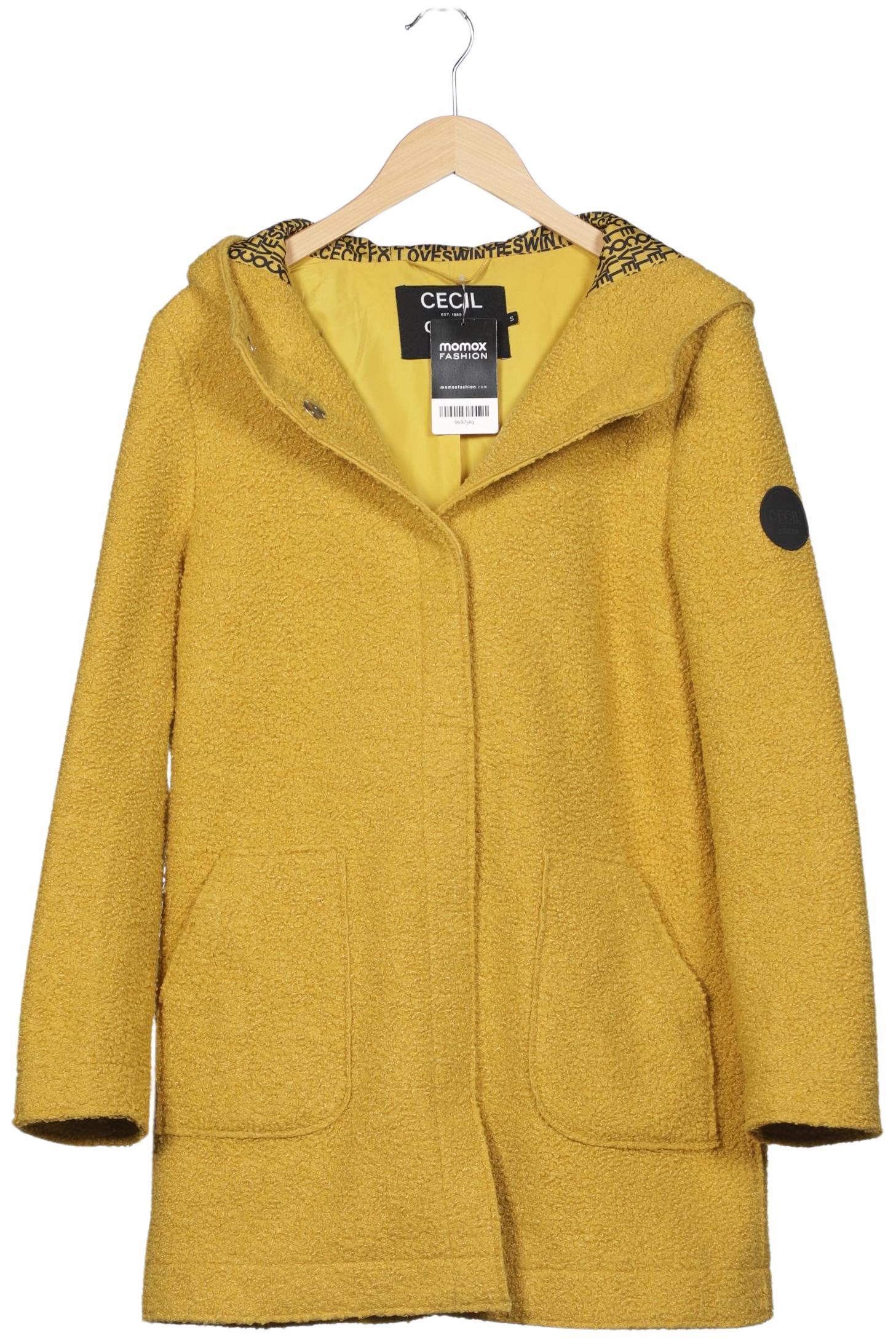 

Cecil Damen Mantel, gelb, Gr. 36