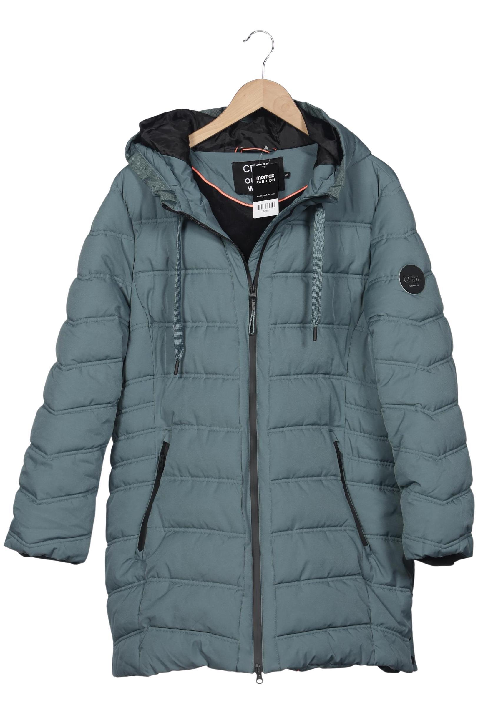 

Cecil Damen Mantel, türkis, Gr. 46