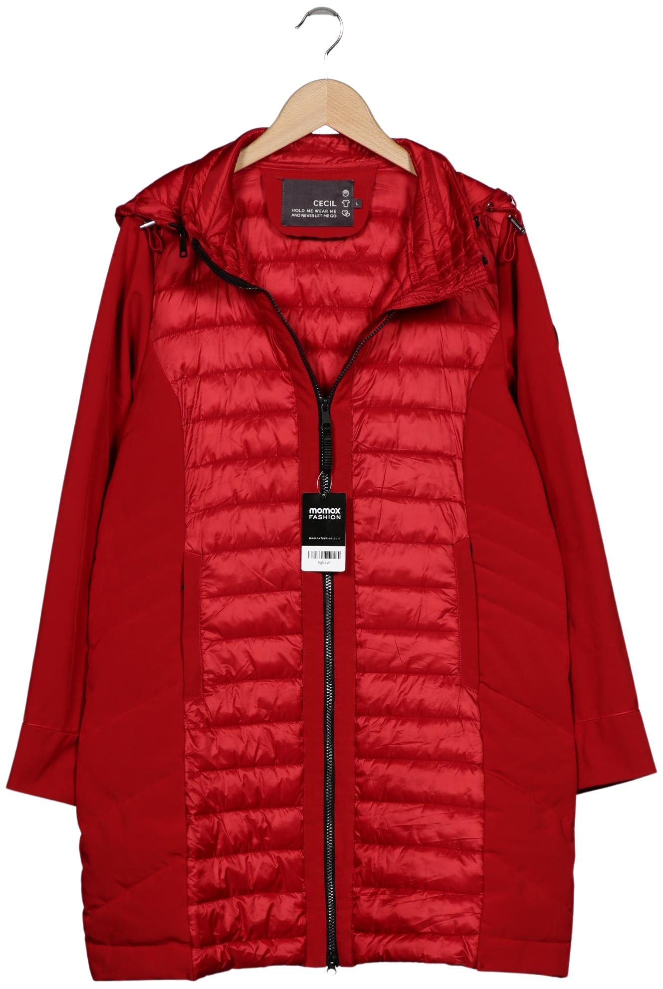 

Cecil Damen Mantel, rot, Gr. 42