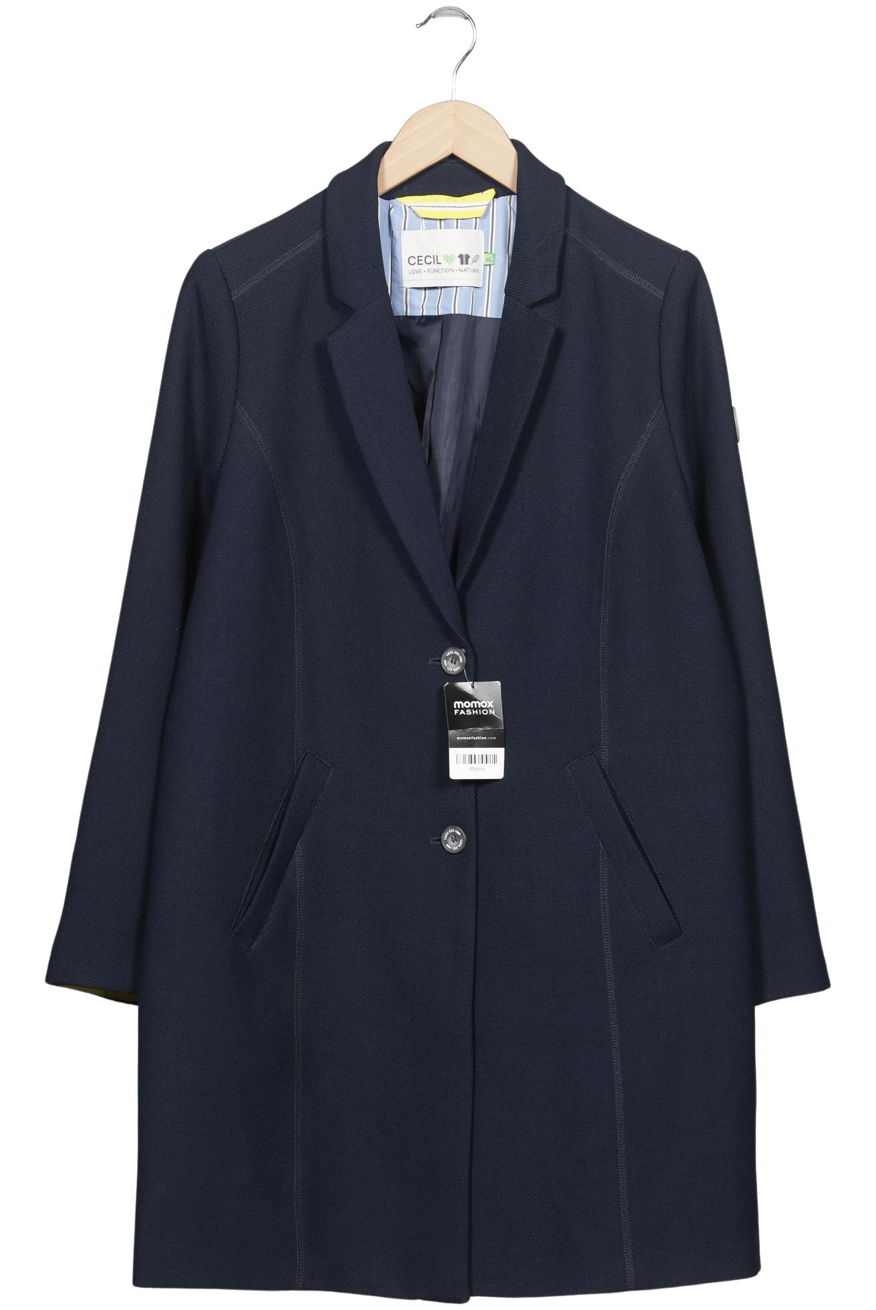 

Cecil Damen Mantel, marineblau, Gr. 44