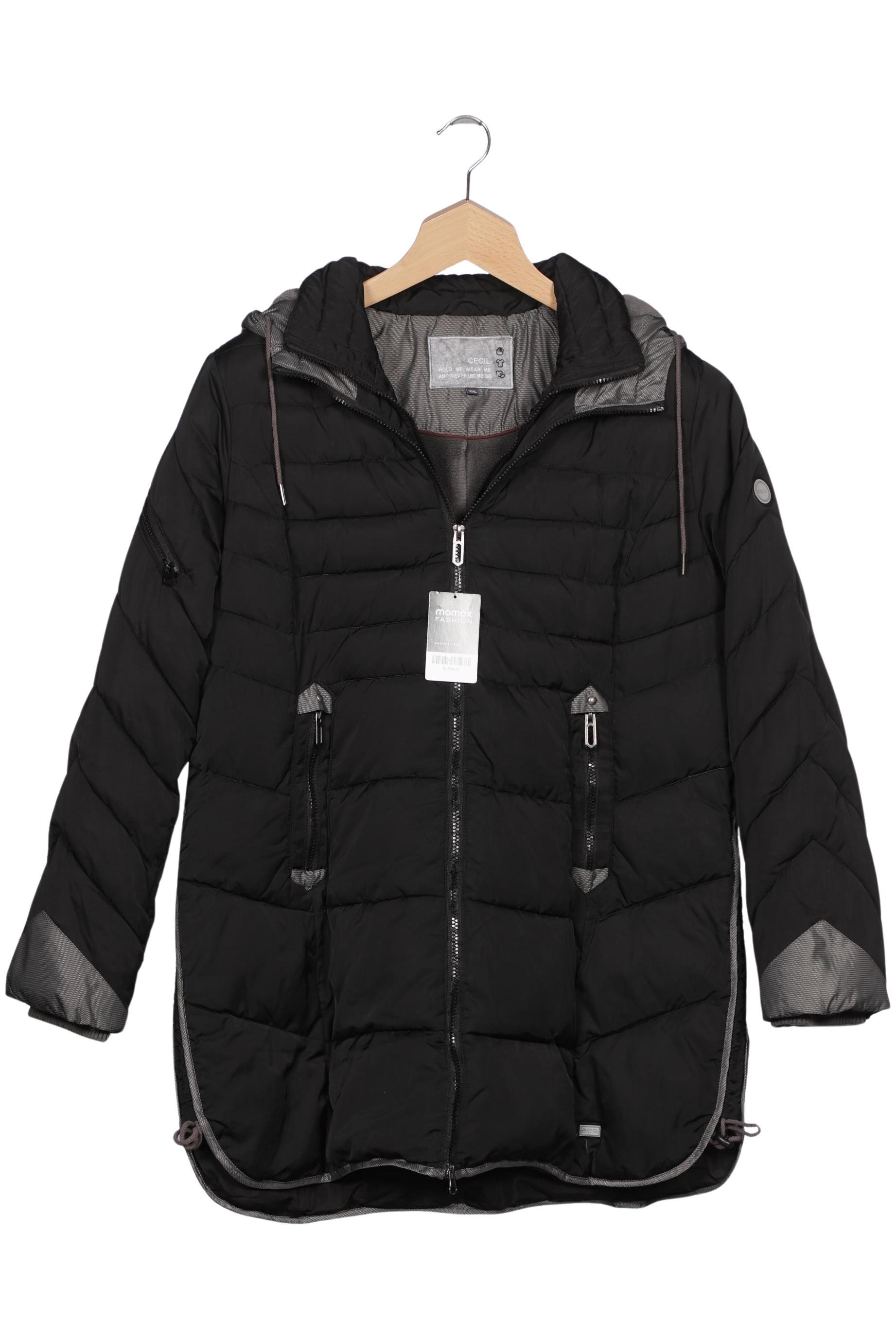 

Cecil Damen Mantel, schwarz, Gr. 46