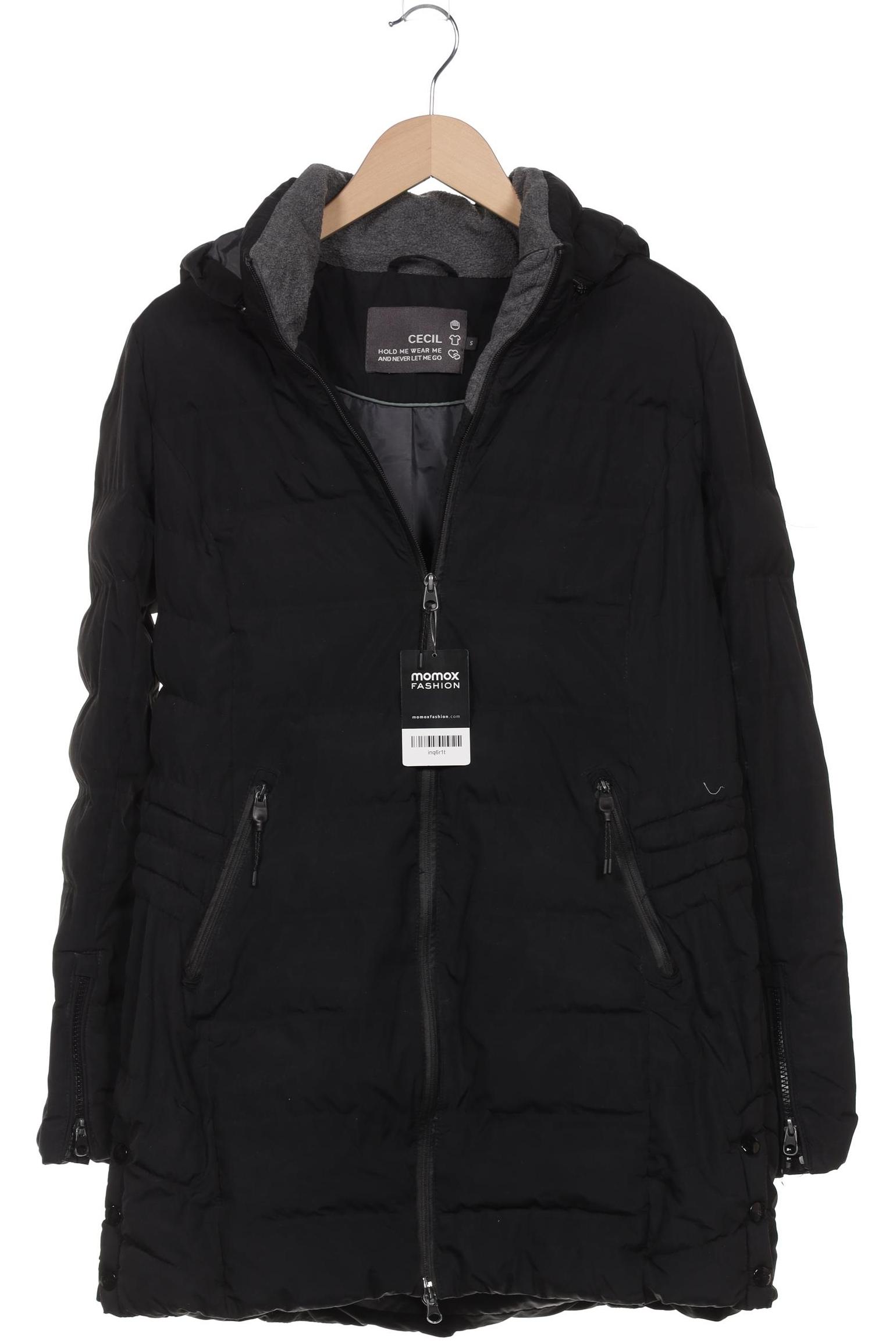 

Cecil Damen Mantel, schwarz, Gr. 36