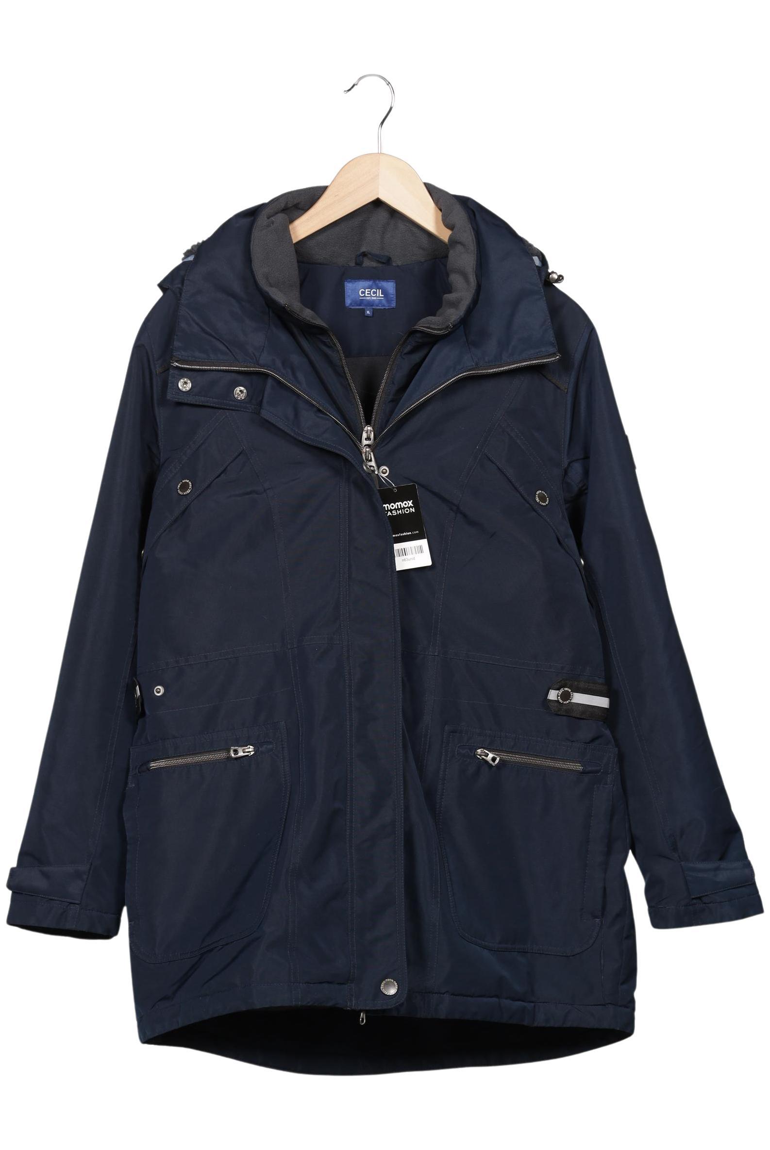 

Cecil Damen Mantel, marineblau, Gr. 44
