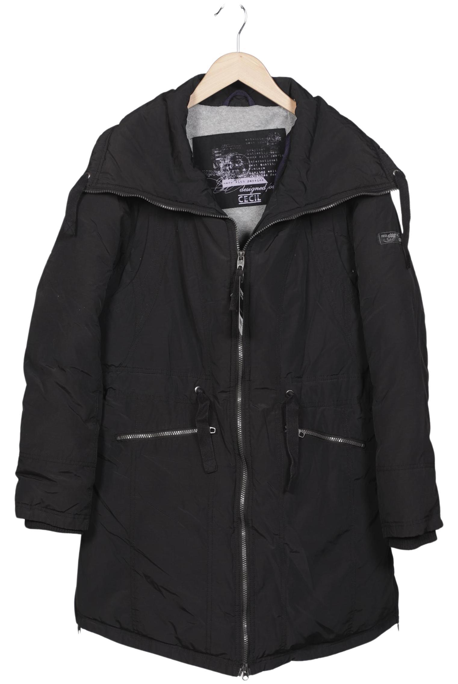 

Cecil Damen Mantel, schwarz, Gr. 44