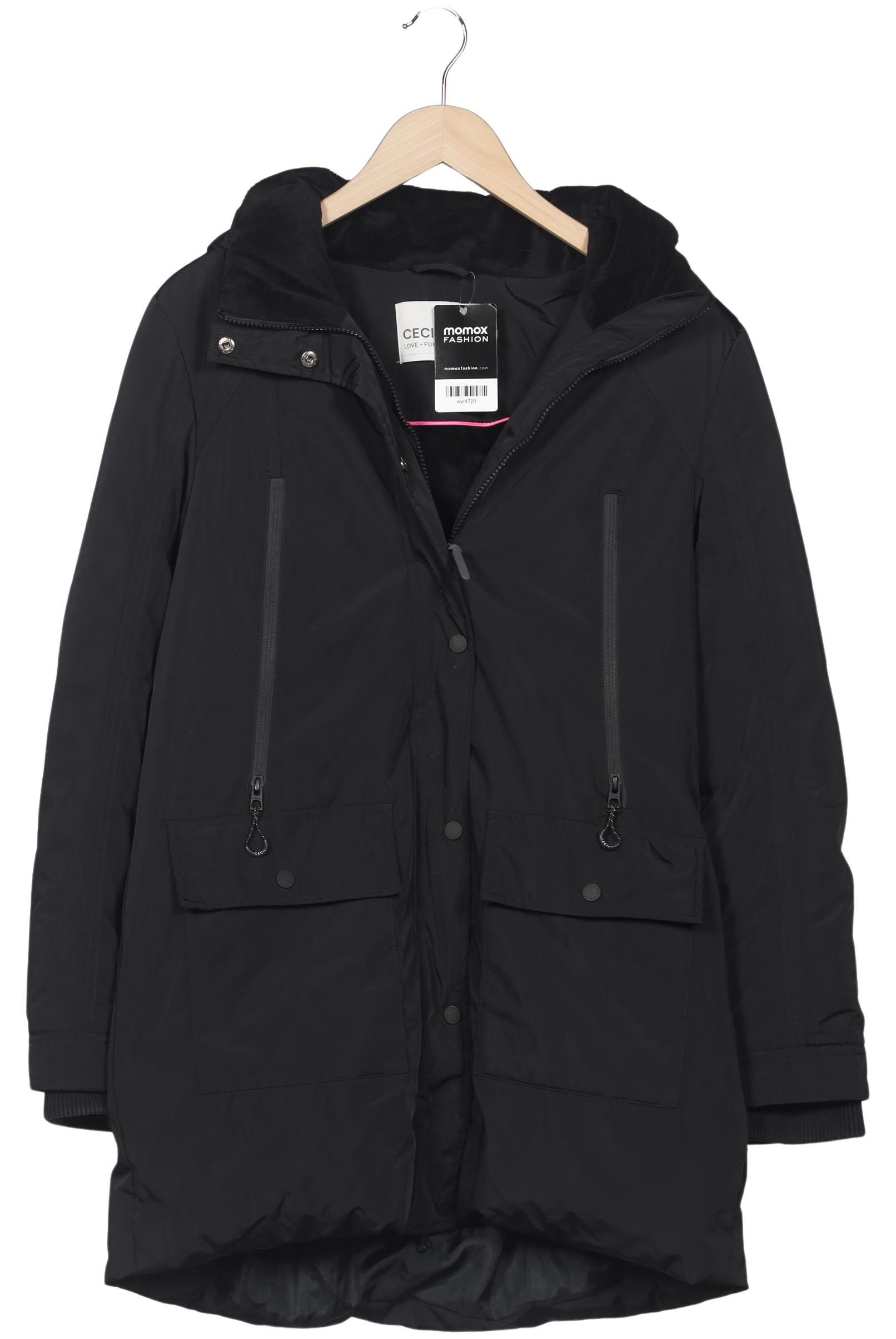 

Cecil Damen Mantel, schwarz, Gr. 38