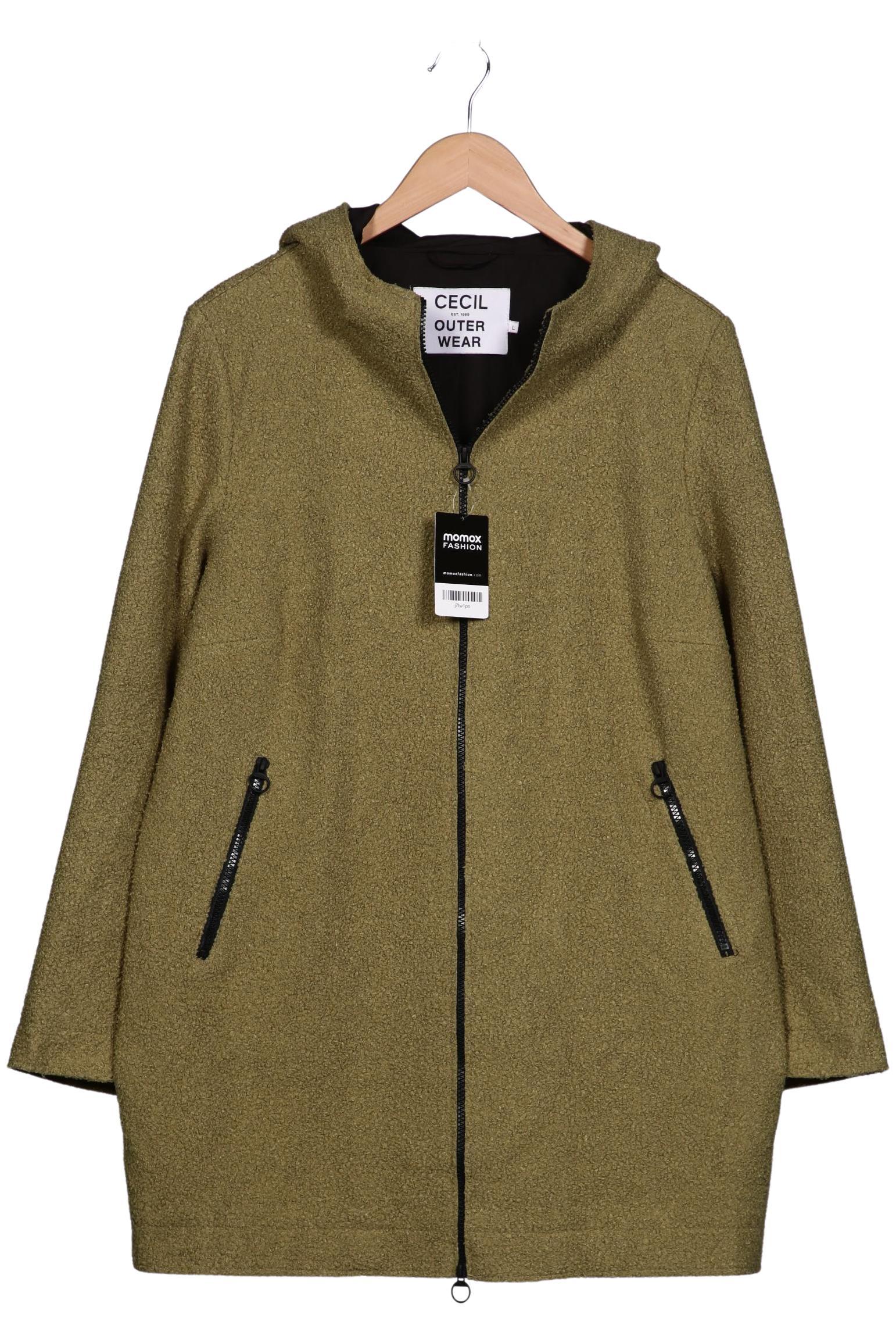 

Cecil Damen Mantel, grün, Gr. 42