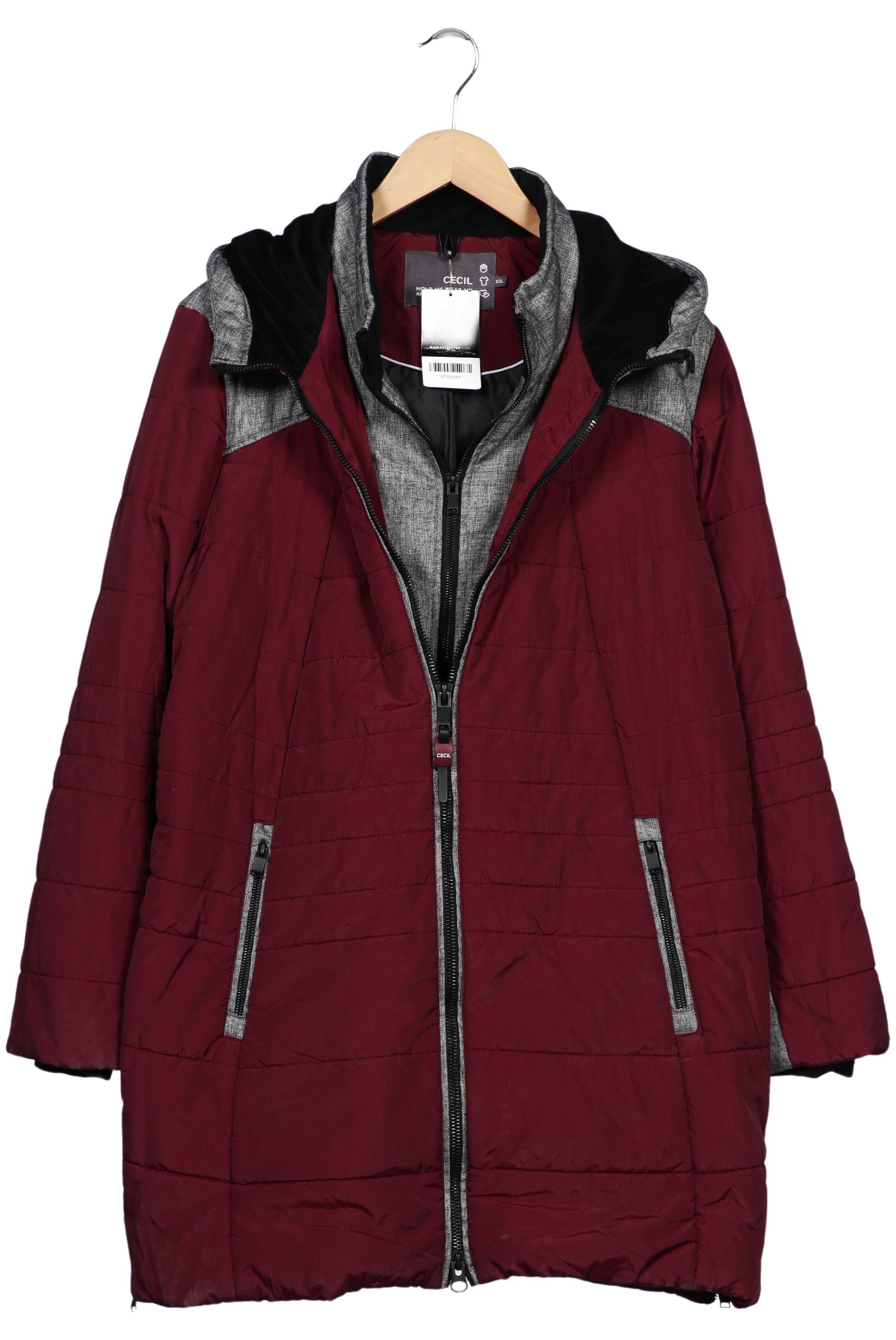 

Cecil Damen Mantel, bordeaux, Gr. 46