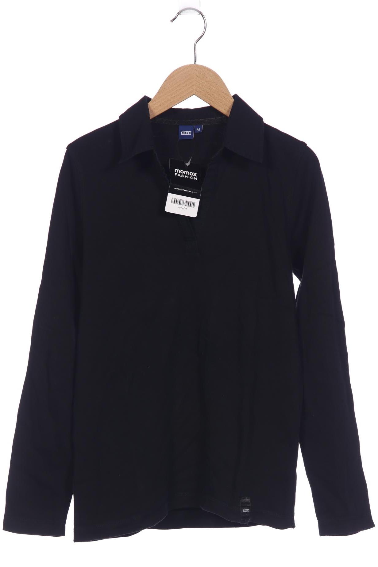 

Cecil Damen Poloshirt, schwarz, Gr. 38
