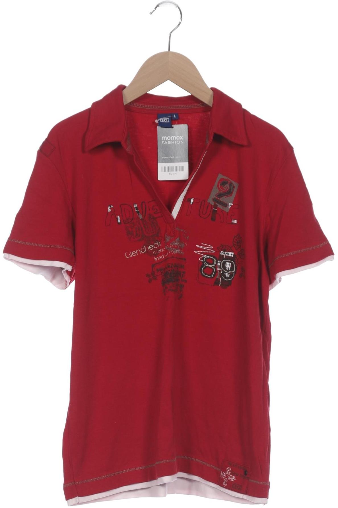 

Cecil Damen Poloshirt, rot, Gr. 42