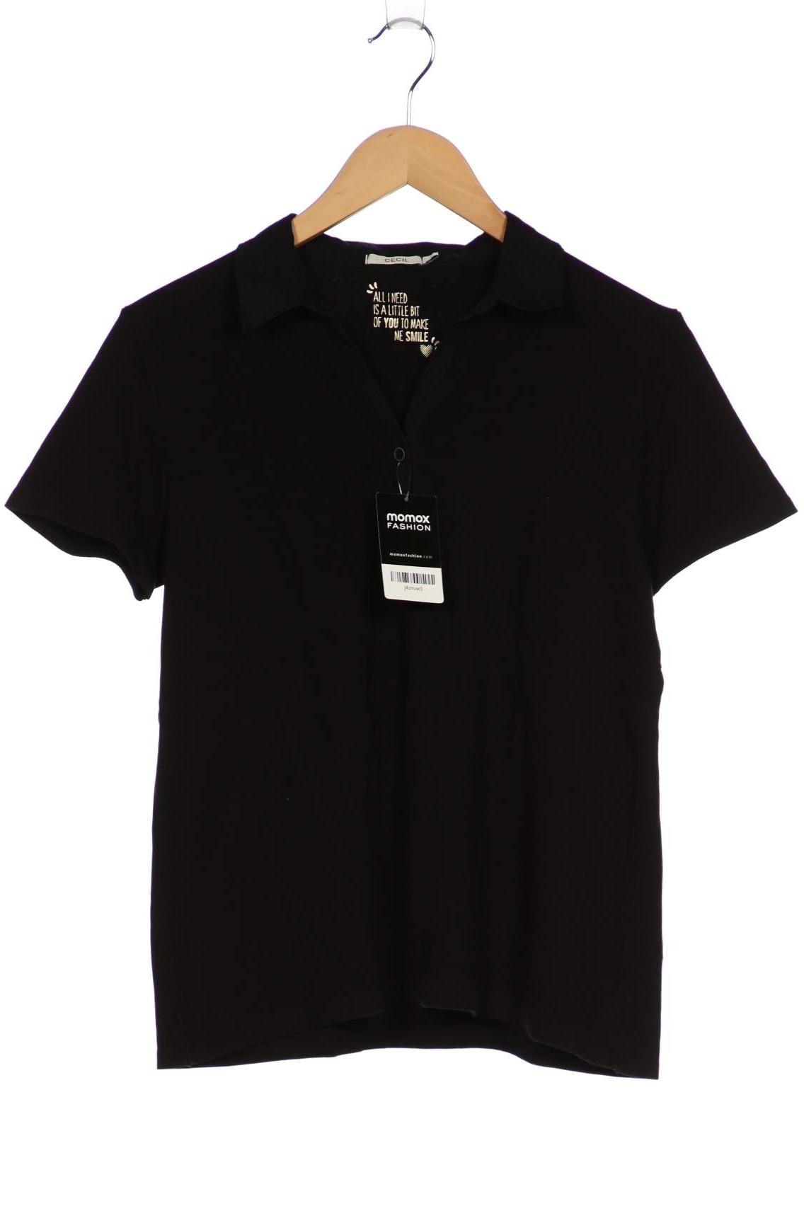 

Cecil Damen Poloshirt, schwarz, Gr. 42