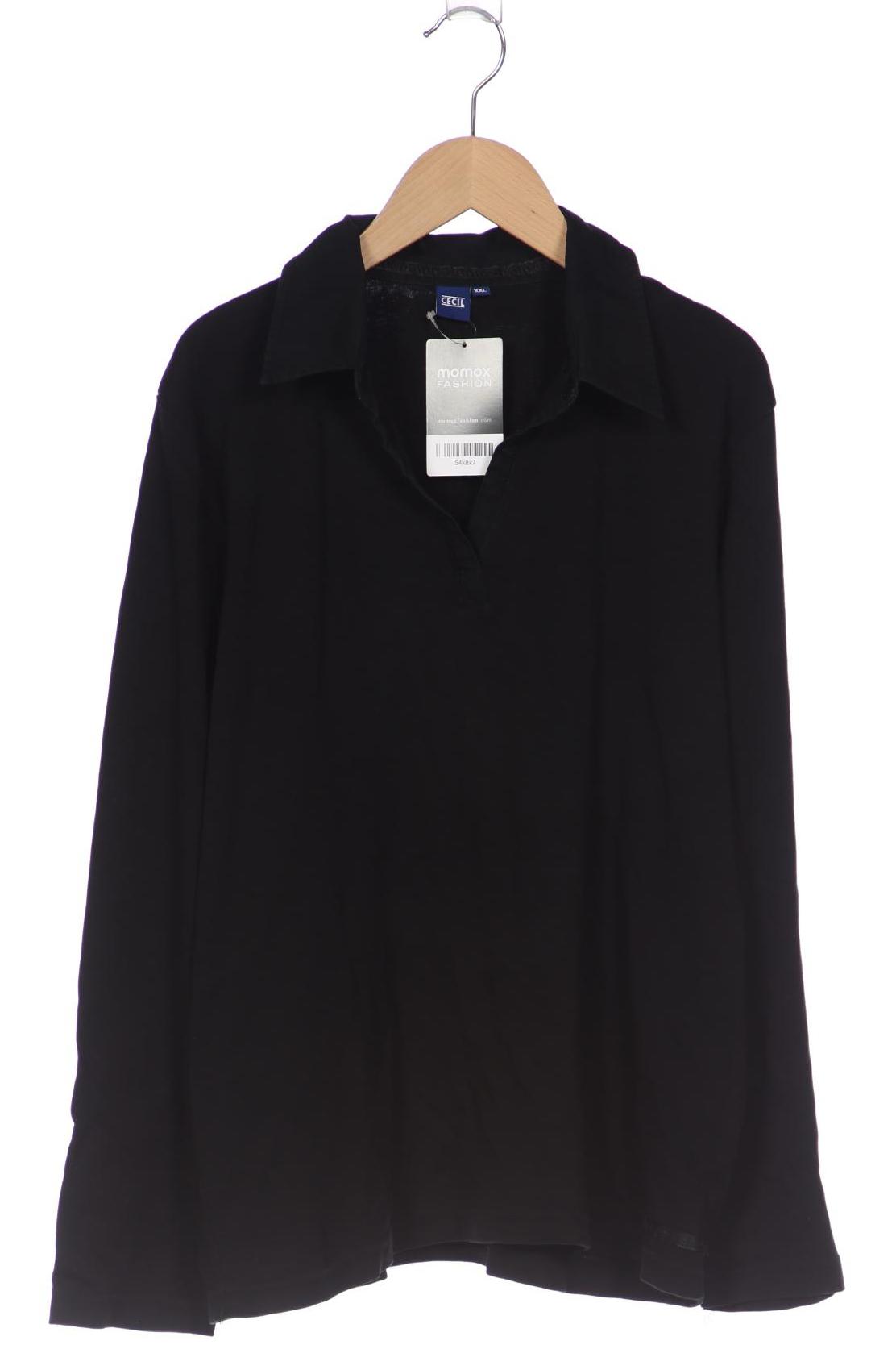 

Cecil Damen Poloshirt, schwarz, Gr. 46