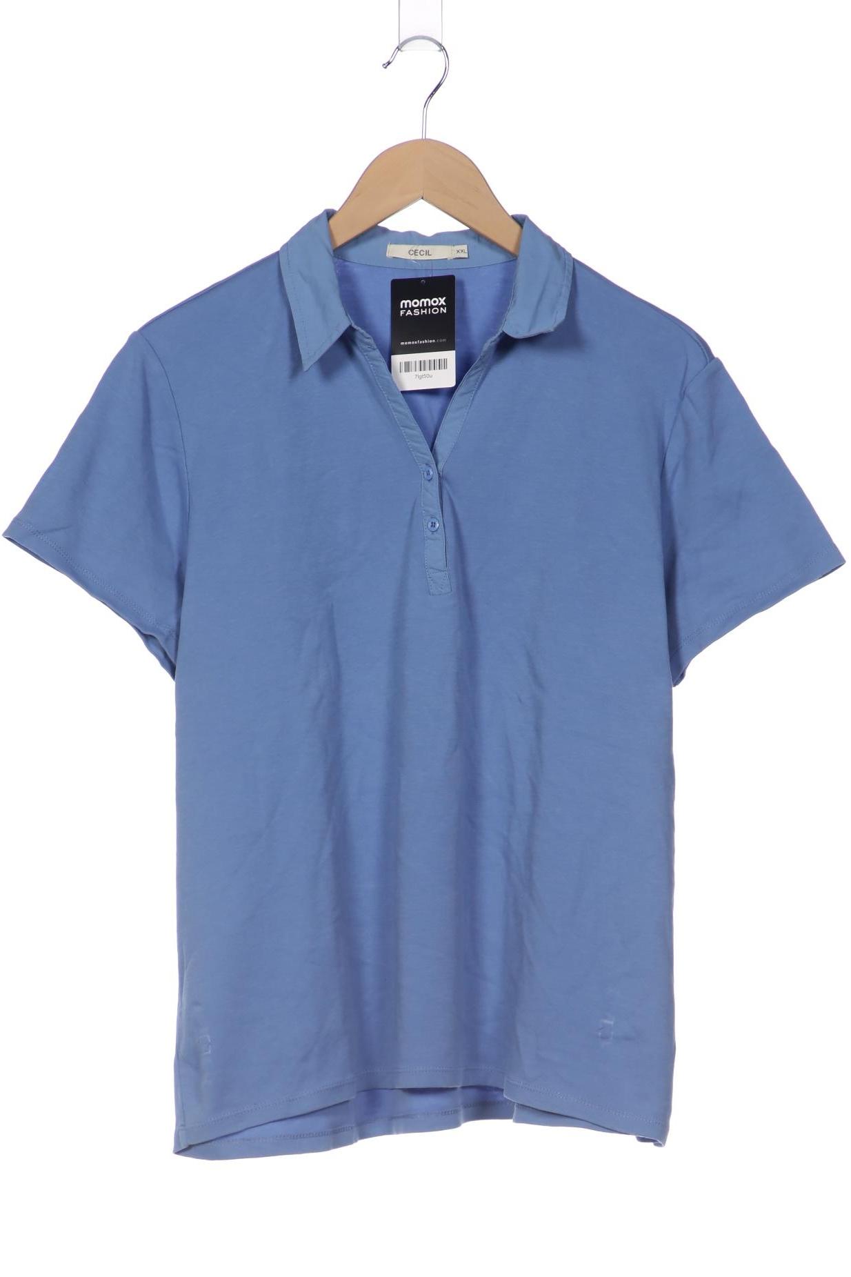 

Cecil Damen Poloshirt, blau, Gr. 46