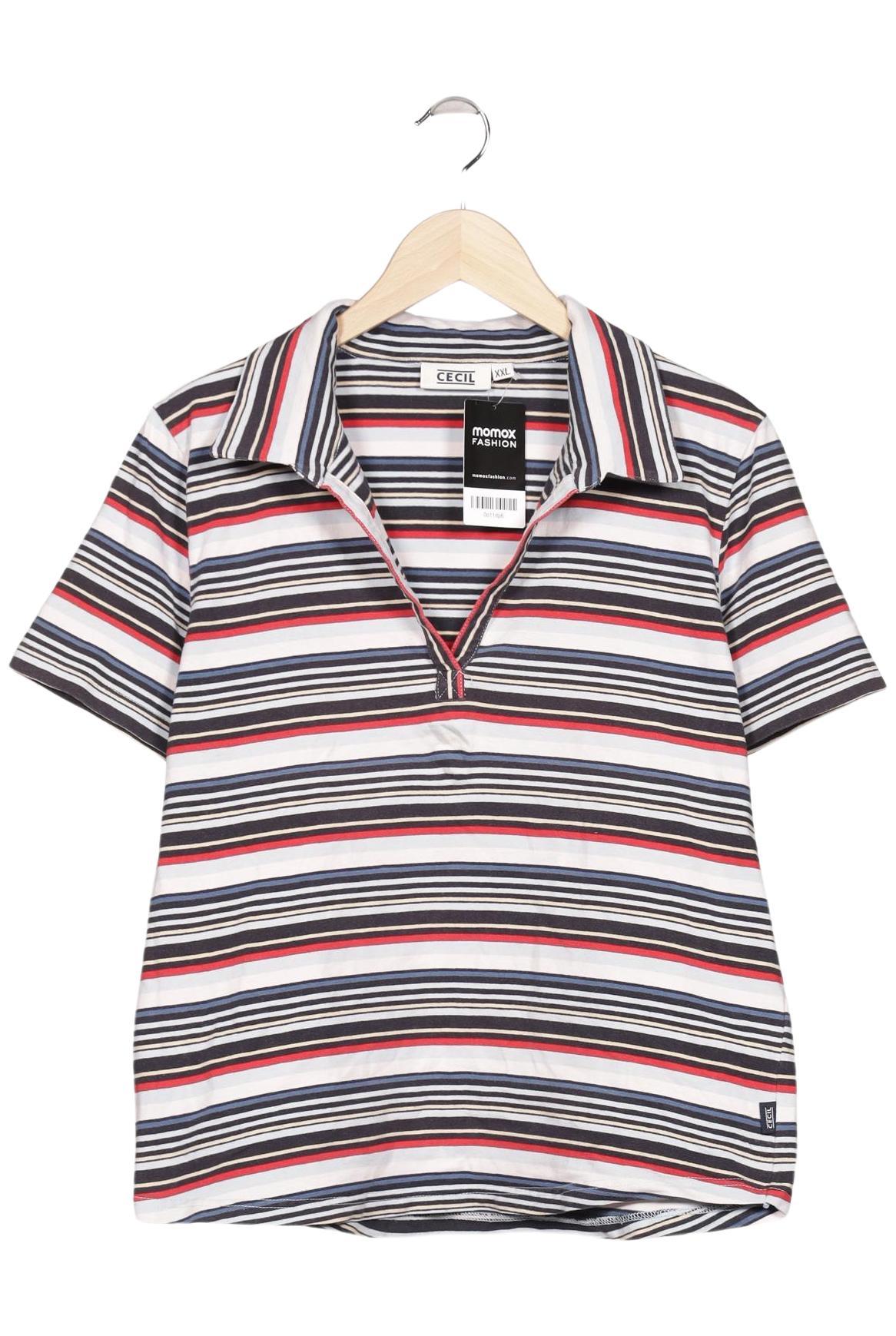 

Cecil Damen Poloshirt, mehrfarbig, Gr. 46