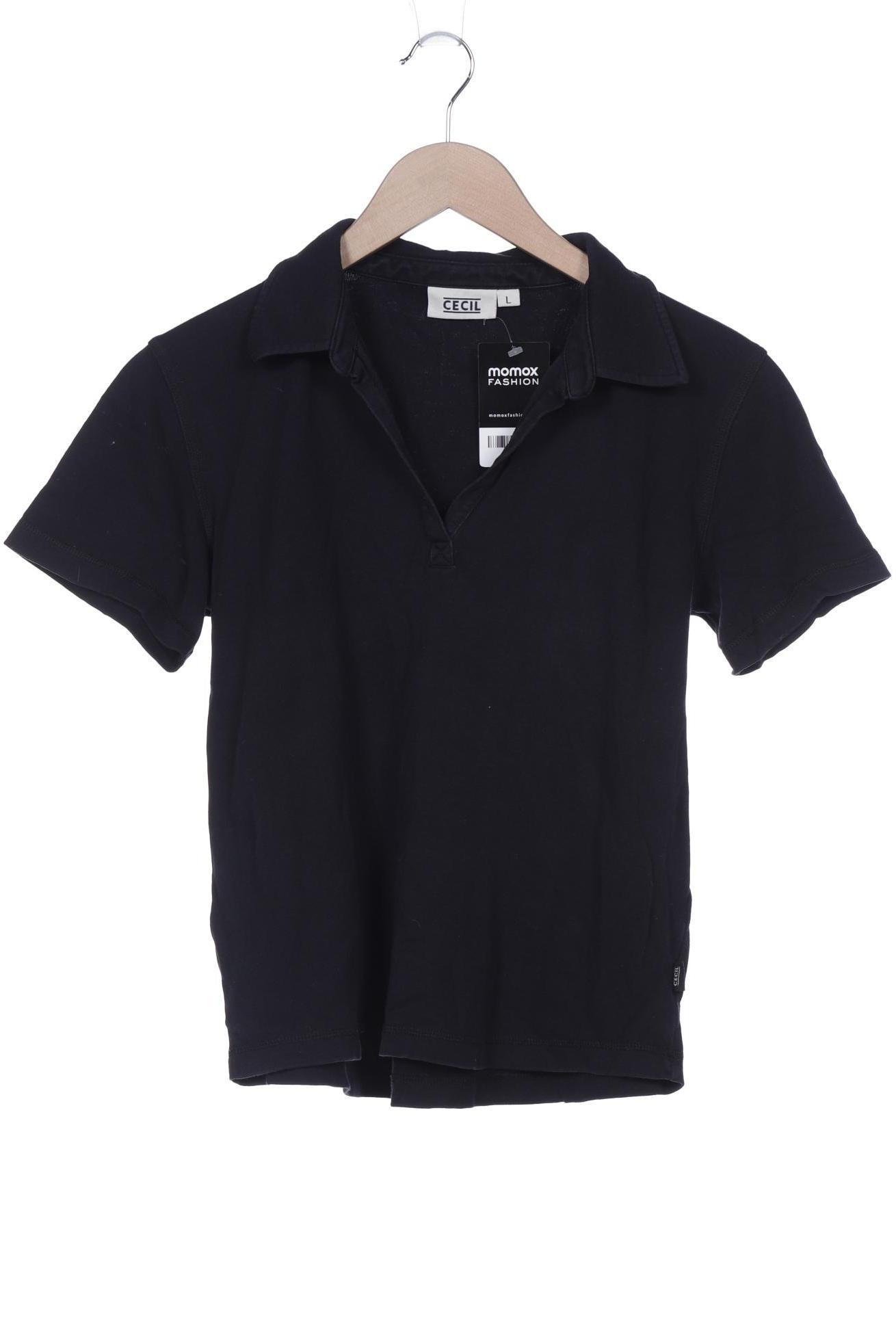 

Cecil Damen Poloshirt, schwarz, Gr. 42