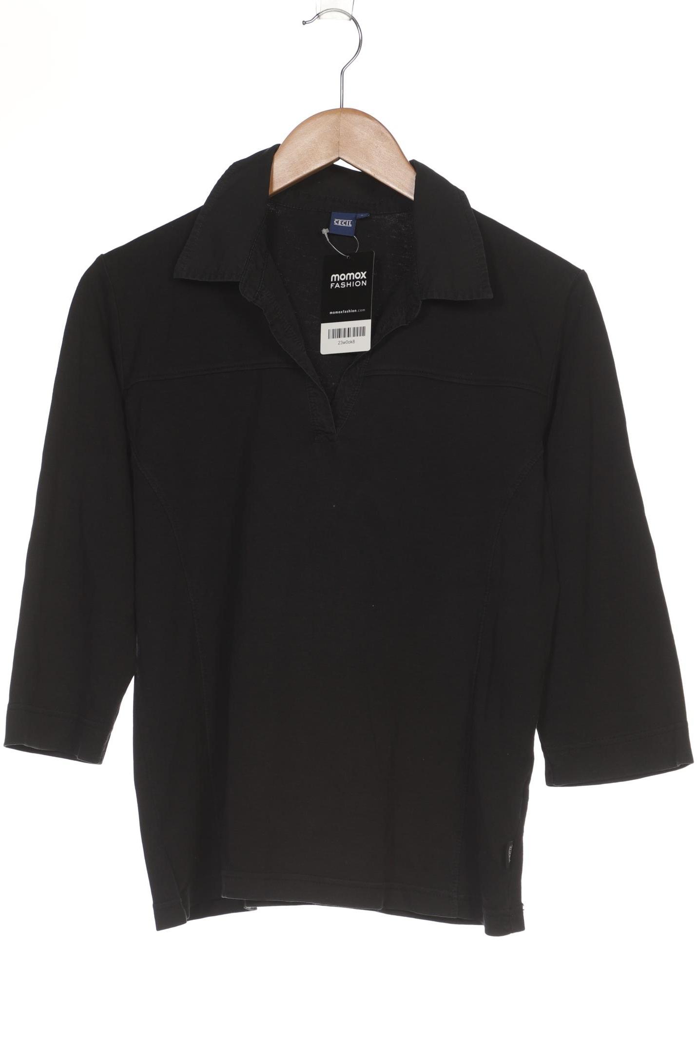 

Cecil Damen Poloshirt, schwarz, Gr. 42