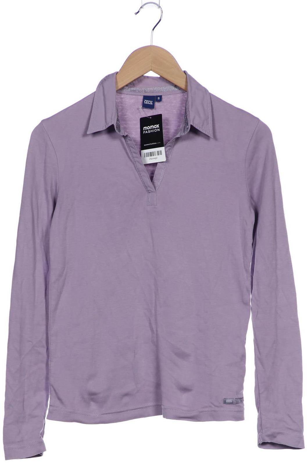 

Cecil Damen Poloshirt, flieder, Gr. 36