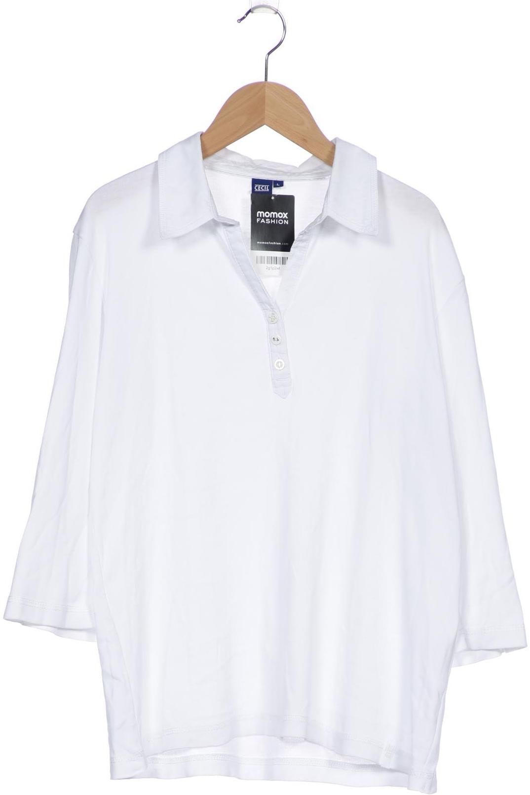 

CECIL Damen Poloshirt, weiß