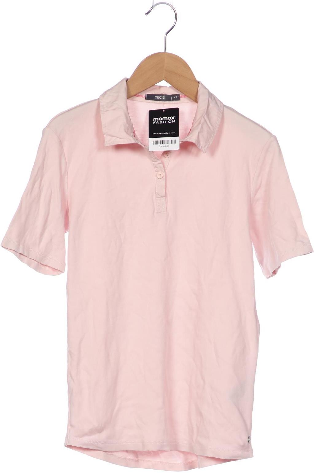 

Cecil Damen Poloshirt, pink, Gr. 34