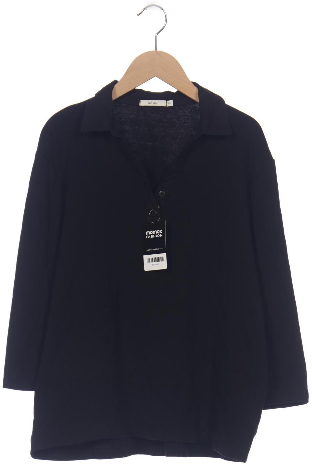 

Cecil Damen Poloshirt, schwarz, Gr. 44