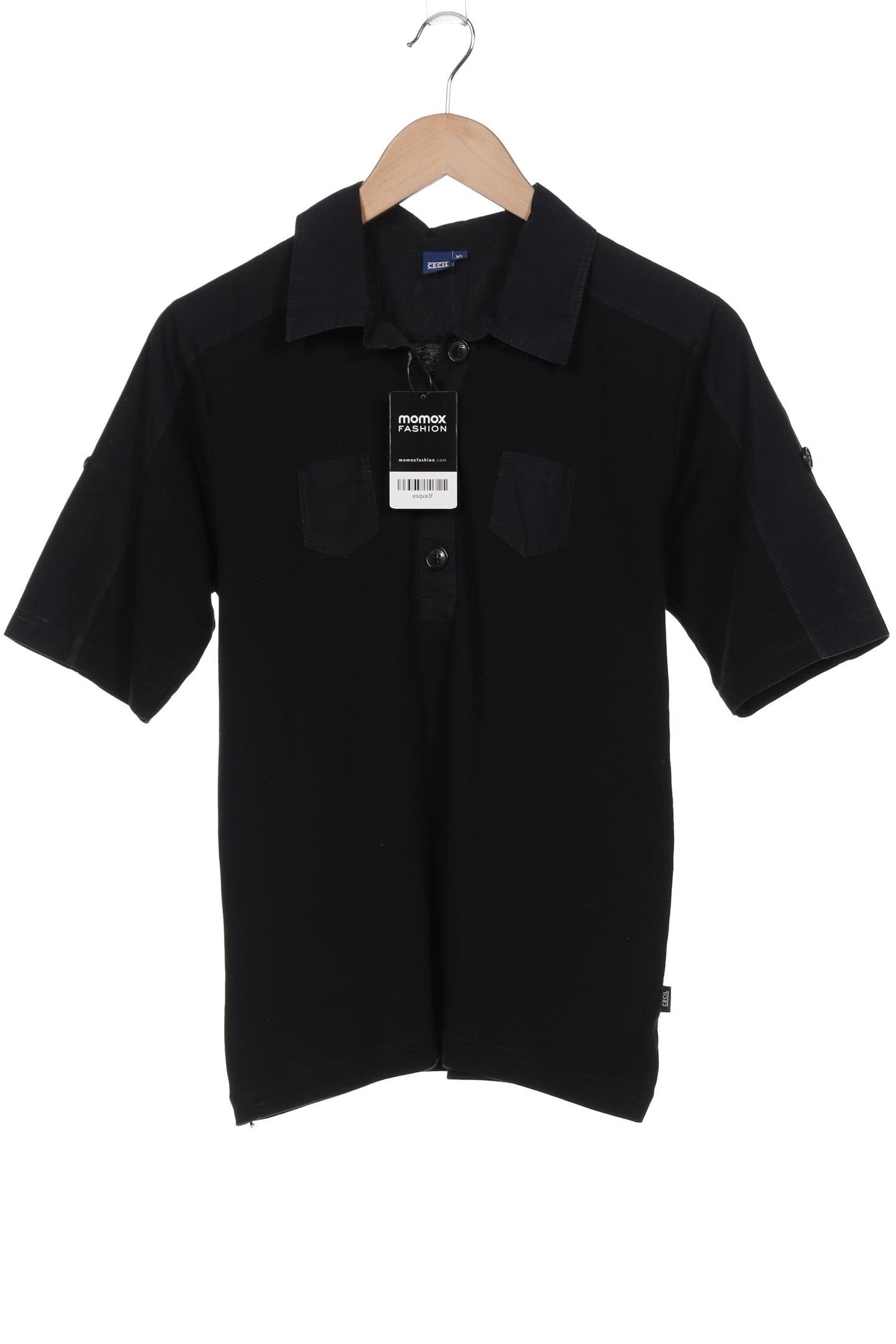 

Cecil Damen Poloshirt, schwarz, Gr. 44