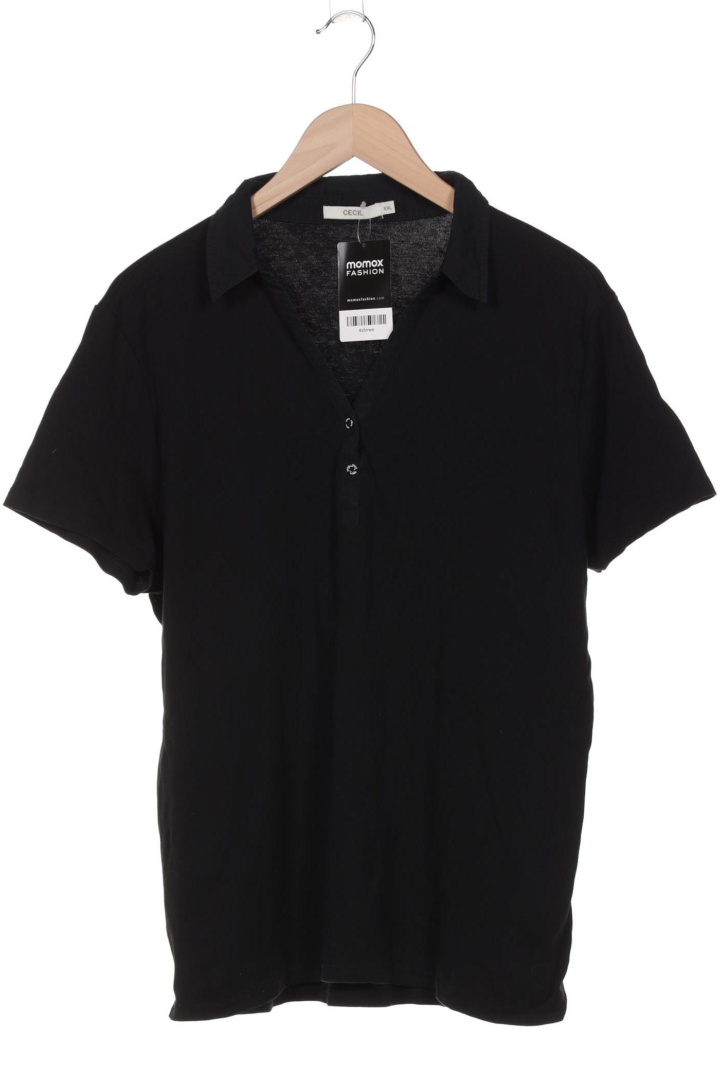 

Cecil Damen Poloshirt, schwarz, Gr. 46