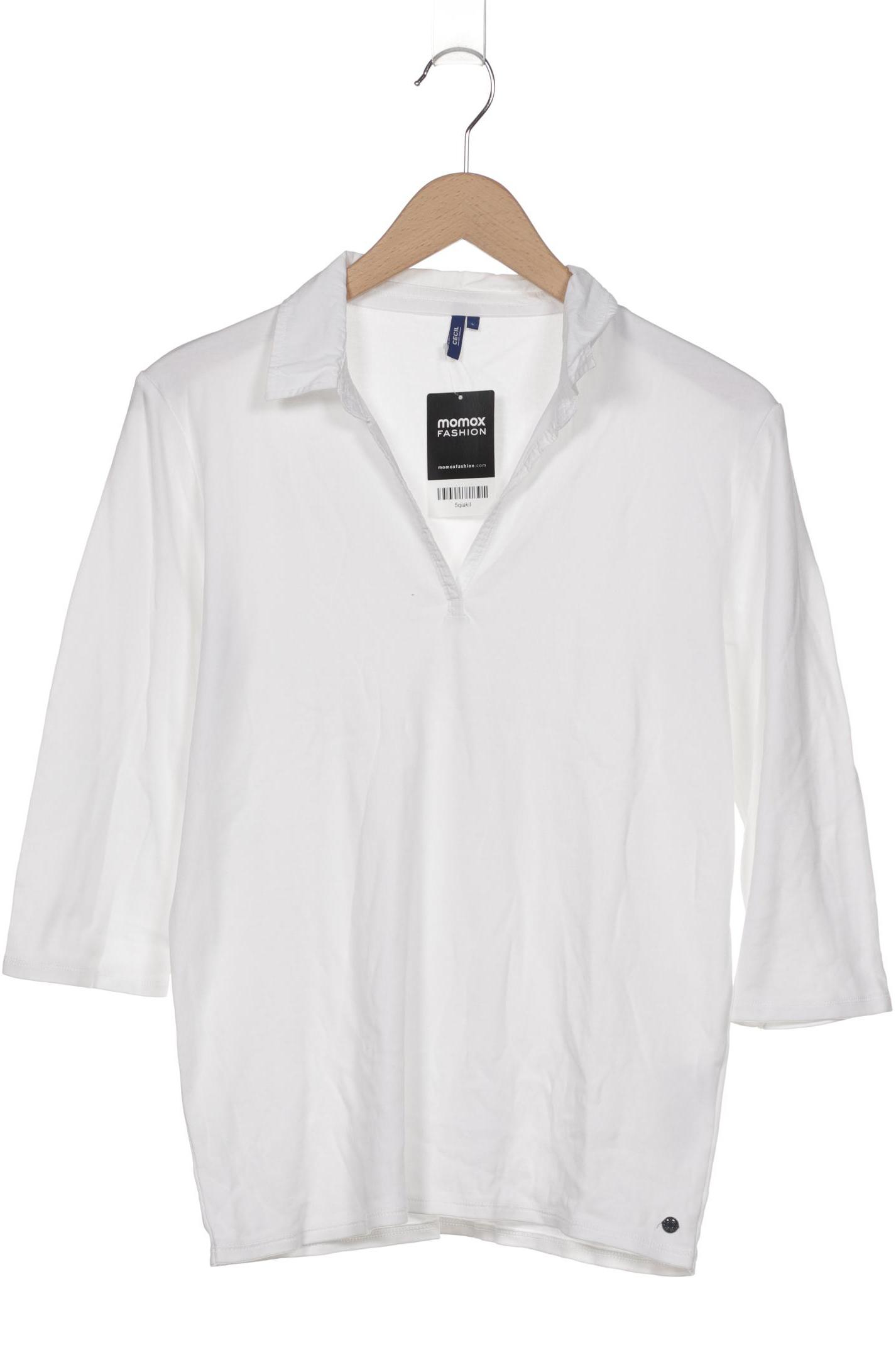 

Cecil Damen Poloshirt, weiß, Gr. 42