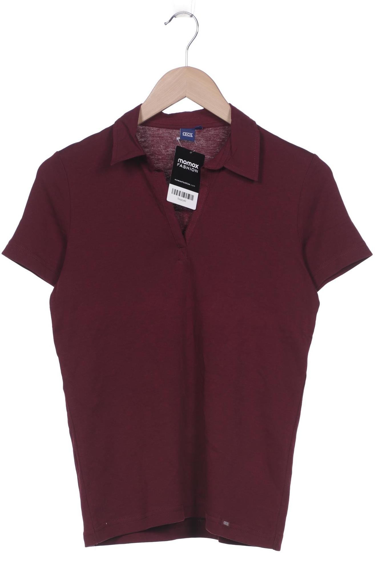 

CECIL Damen Poloshirt, bordeaux