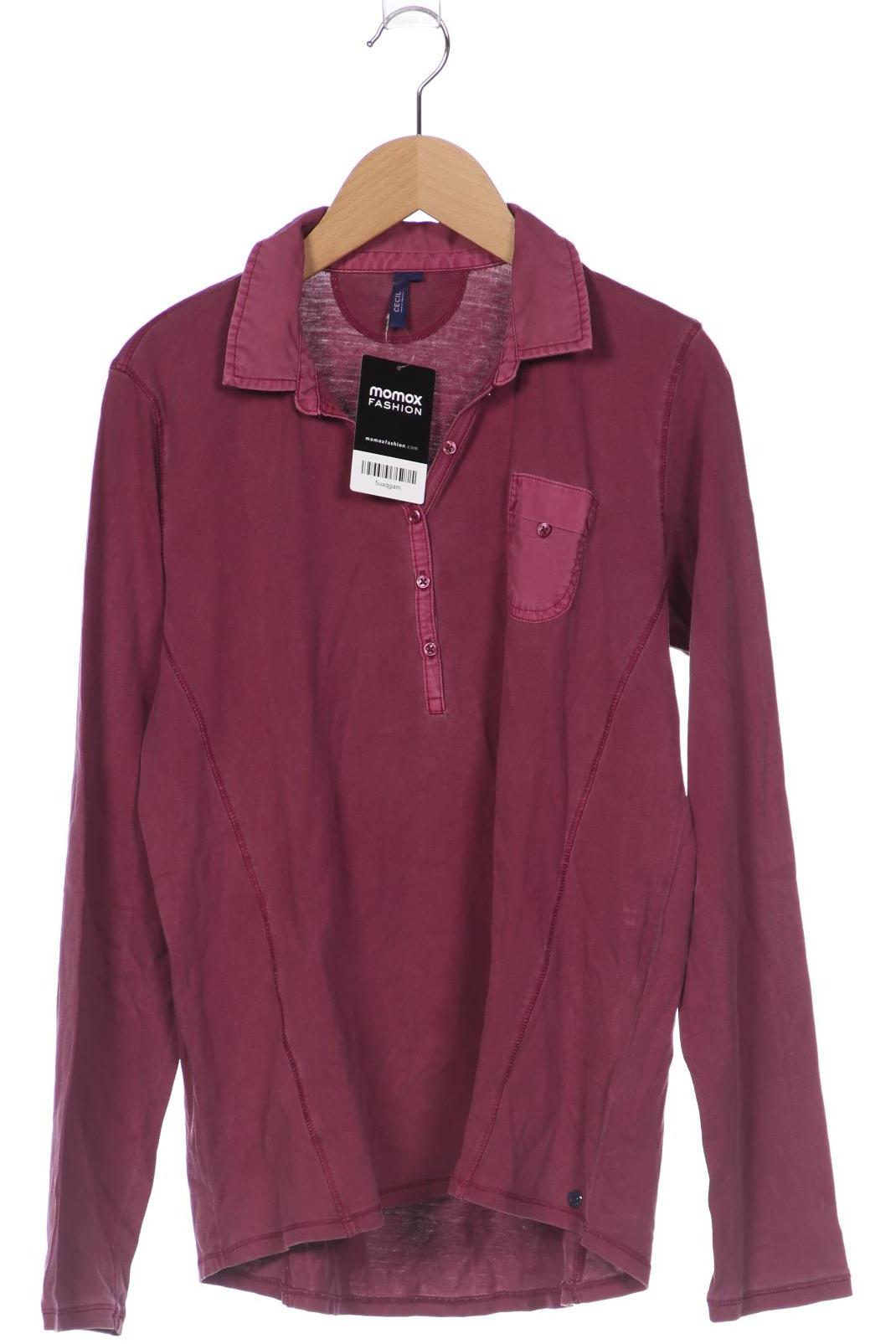 

CECIL Damen Poloshirt, bordeaux