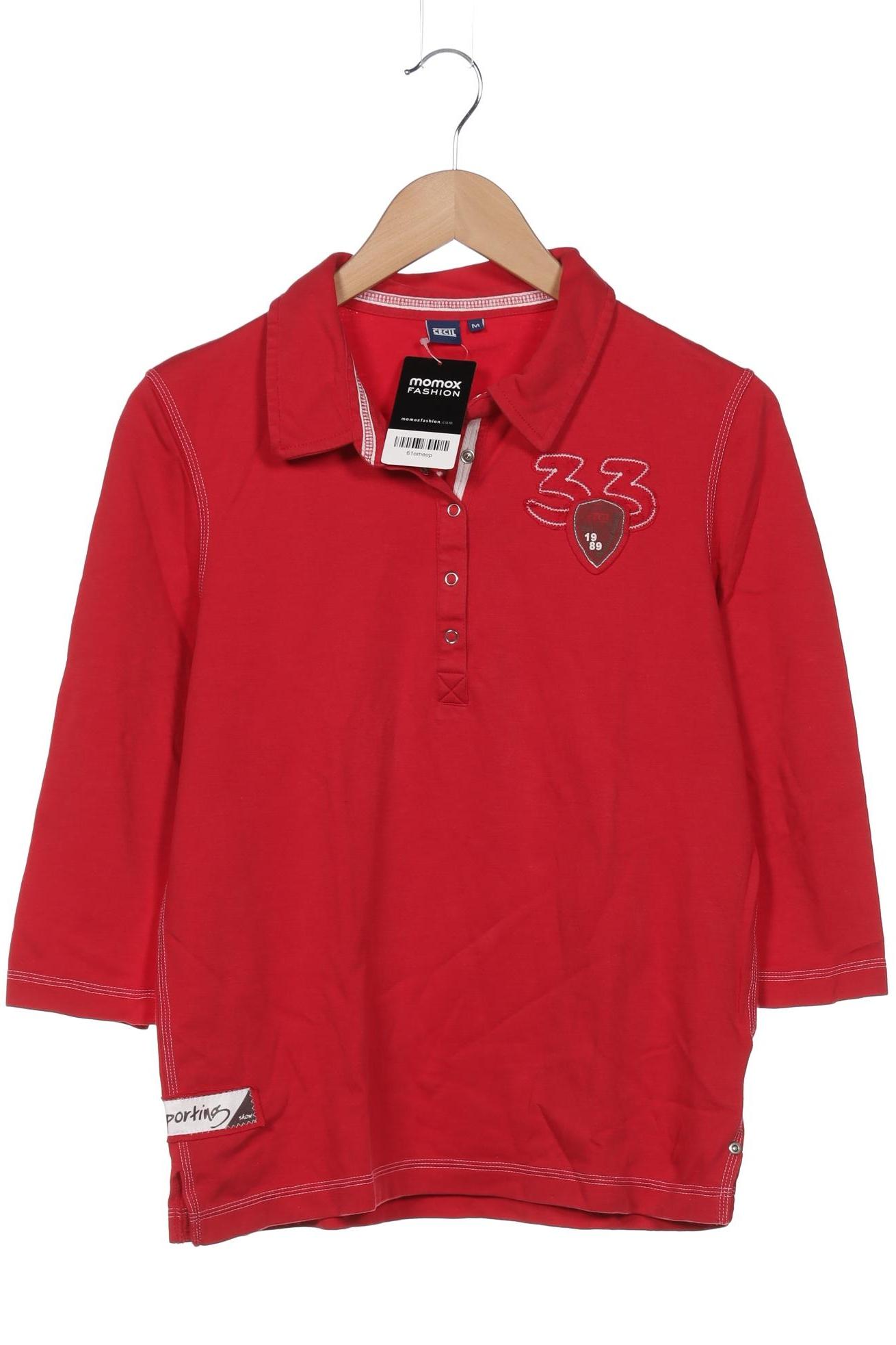 

Cecil Damen Poloshirt, rot, Gr. 38