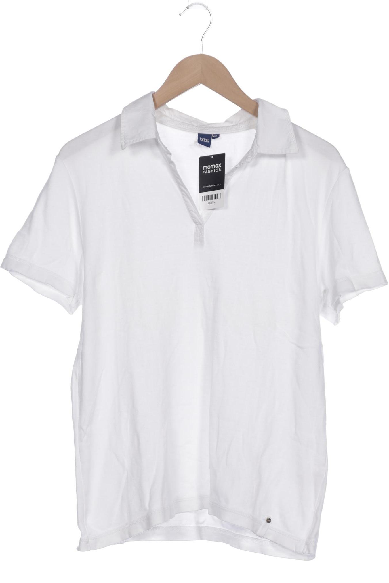 

Cecil Damen Poloshirt, weiß, Gr. 46