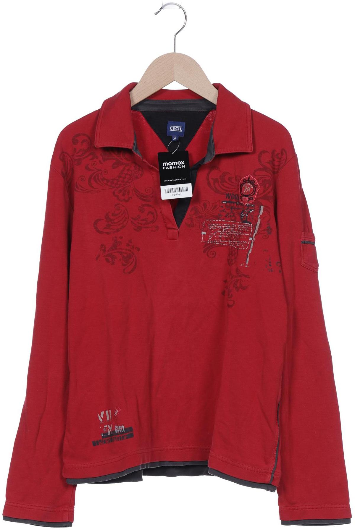 

CECIL Damen Poloshirt, rot