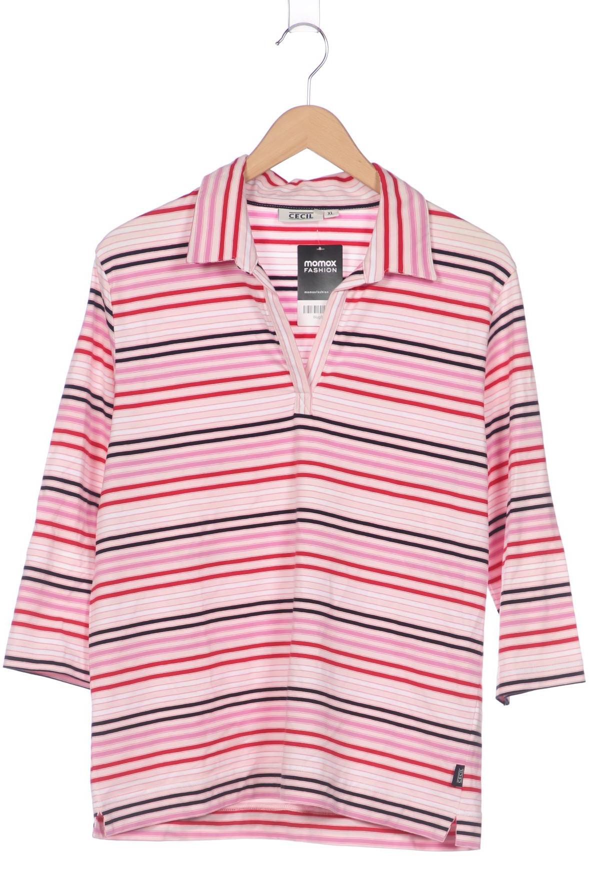 

Cecil Damen Poloshirt, pink, Gr. 44