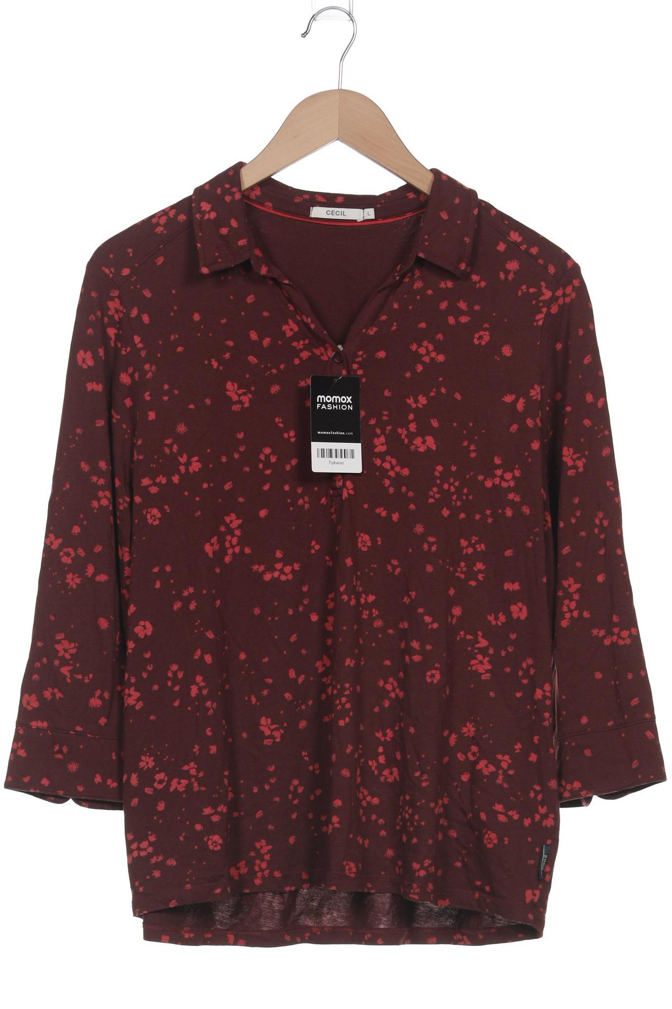 

Cecil Damen Poloshirt, bordeaux, Gr. 42