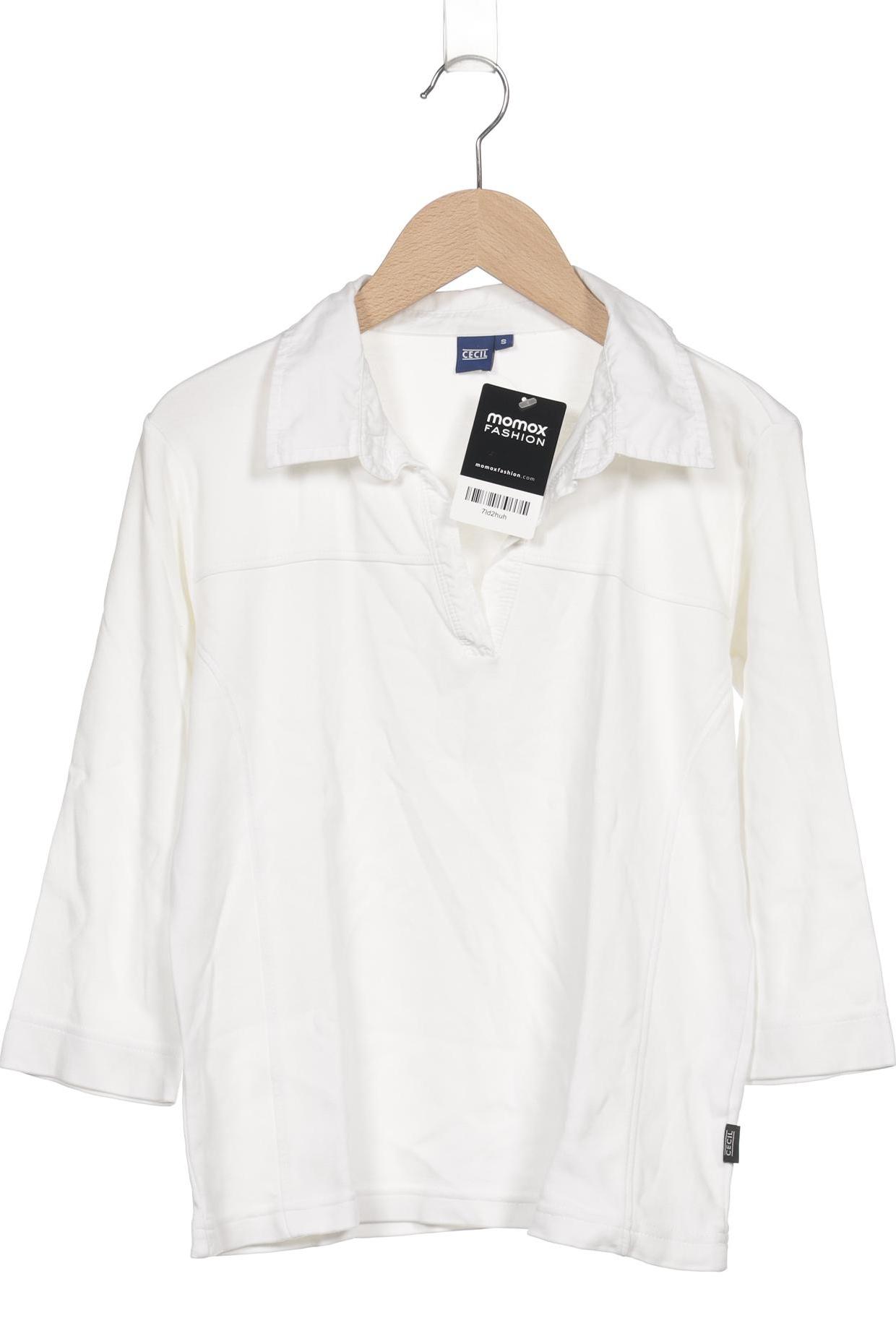 

Cecil Damen Poloshirt, weiß, Gr. 36