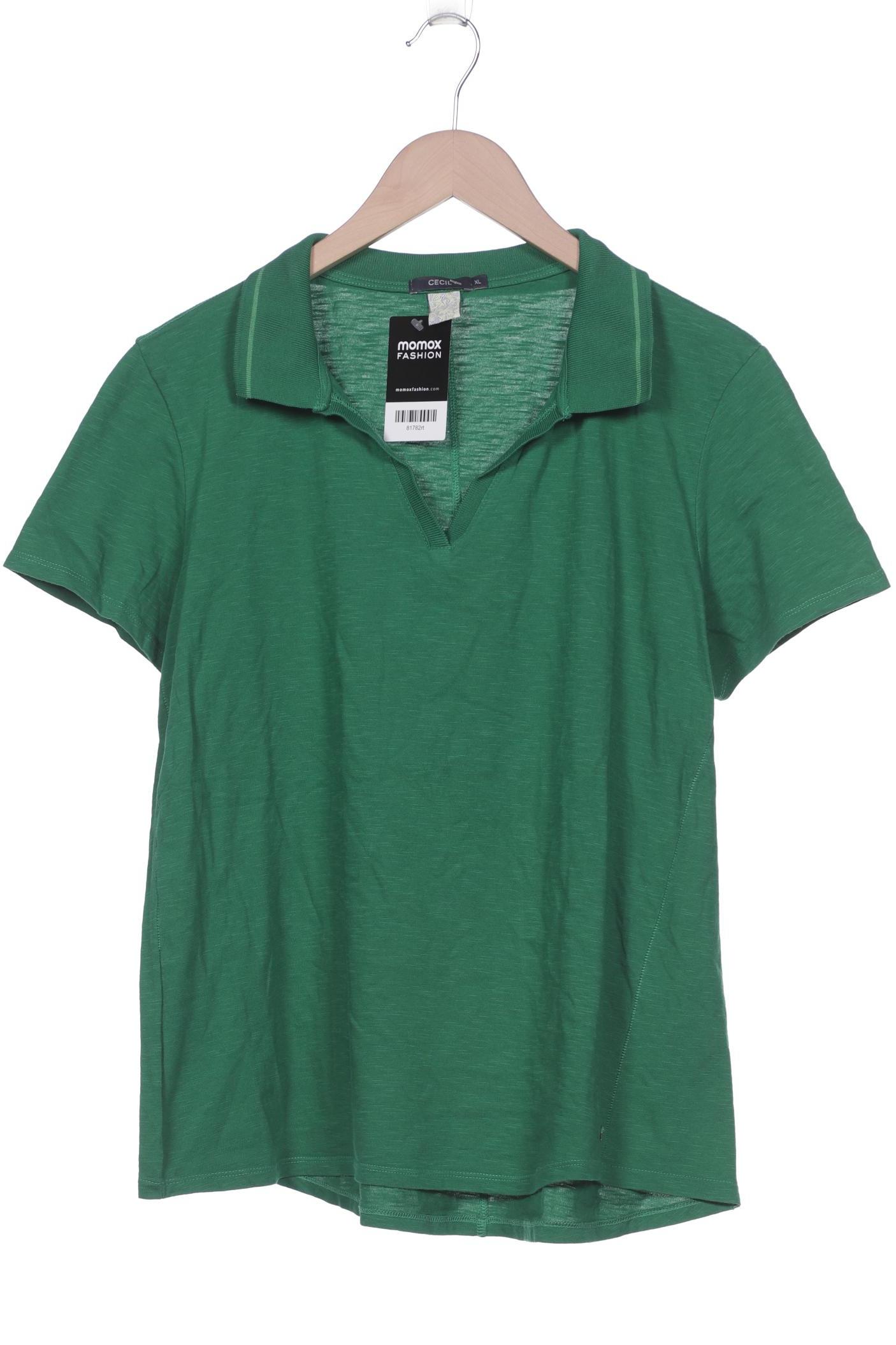 

CECIL Damen Poloshirt, grün