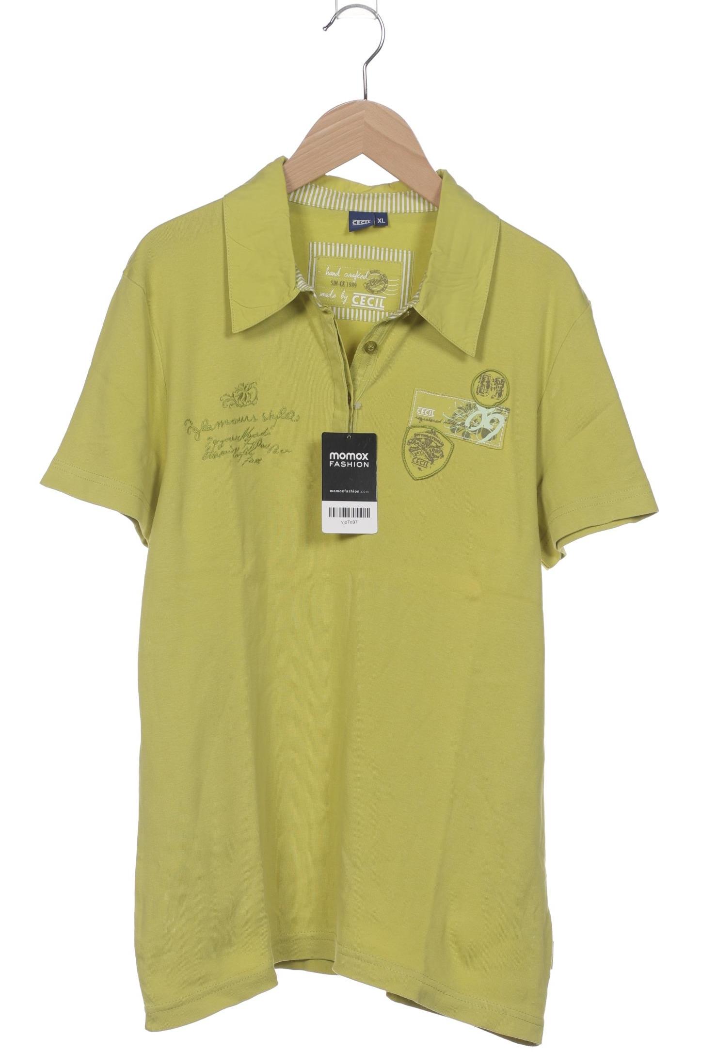 

Cecil Damen Poloshirt, hellgrün, Gr. 44
