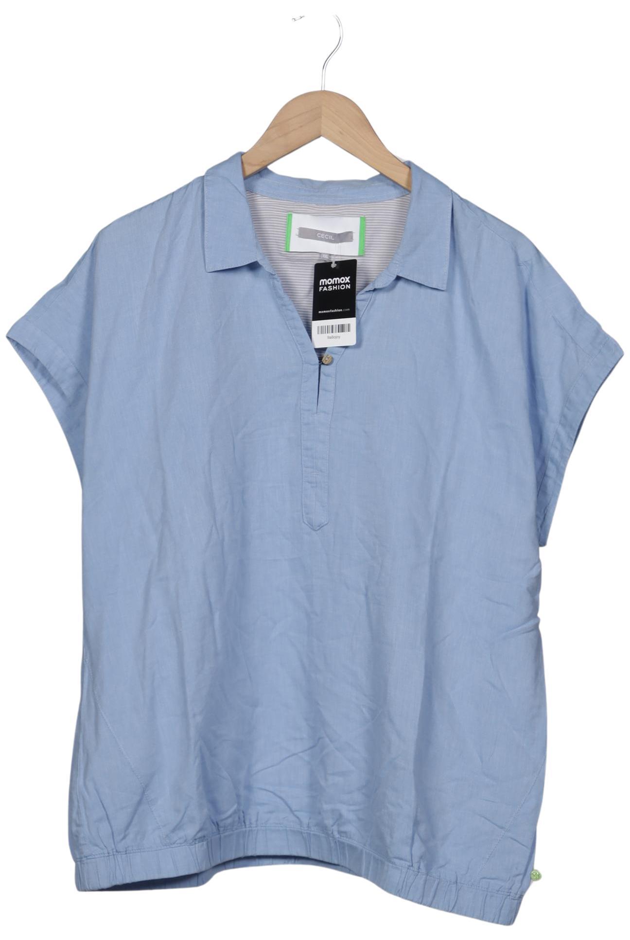 

Cecil Damen Poloshirt, hellblau, Gr. 46