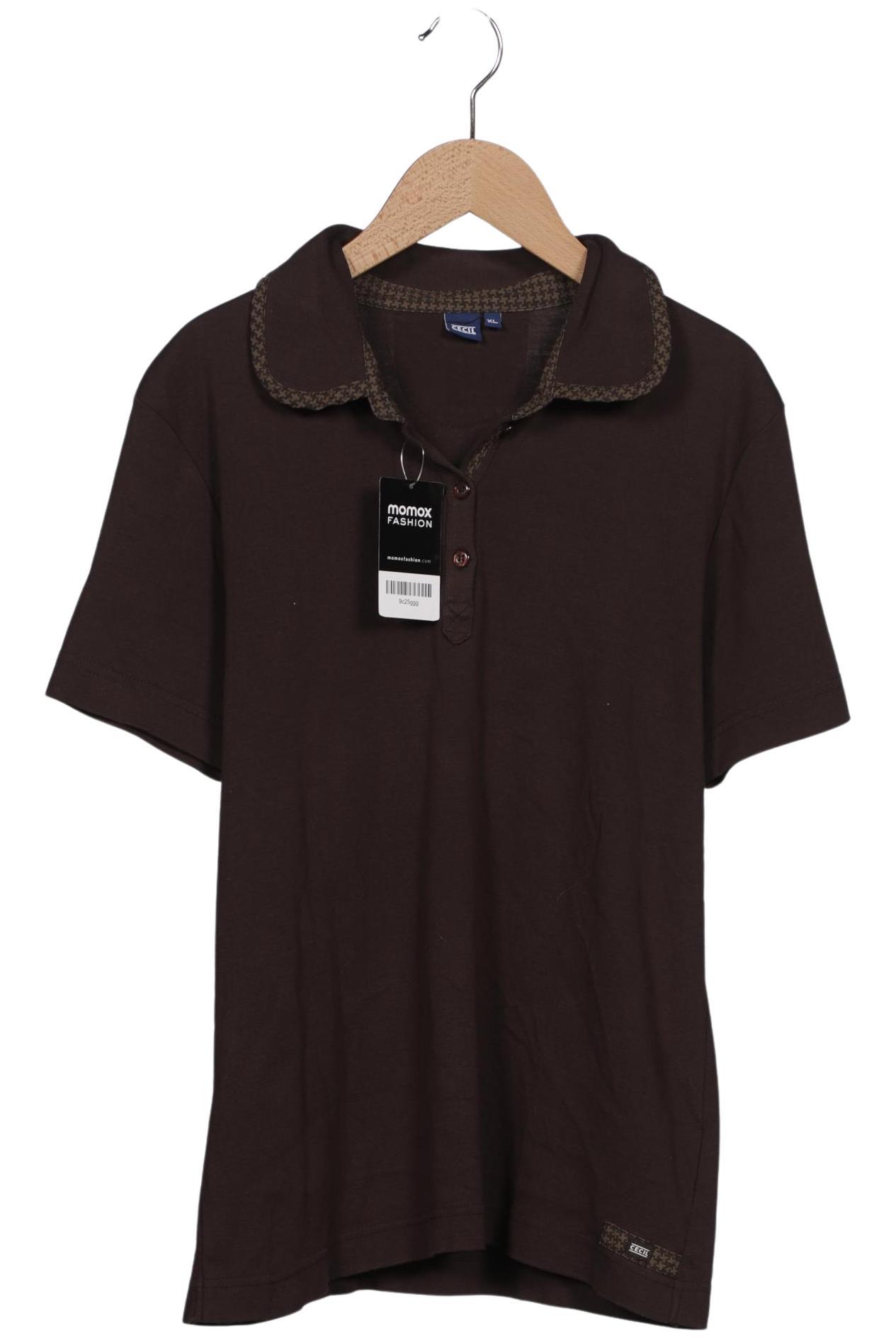 

Cecil Damen Poloshirt, braun, Gr. 44