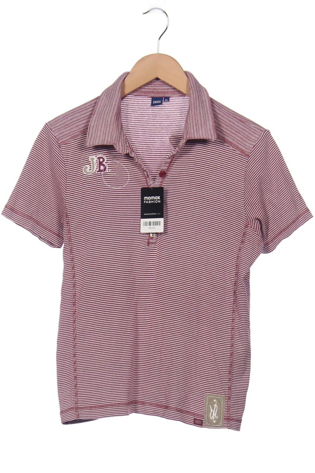 

CECIL Damen Poloshirt, bordeaux