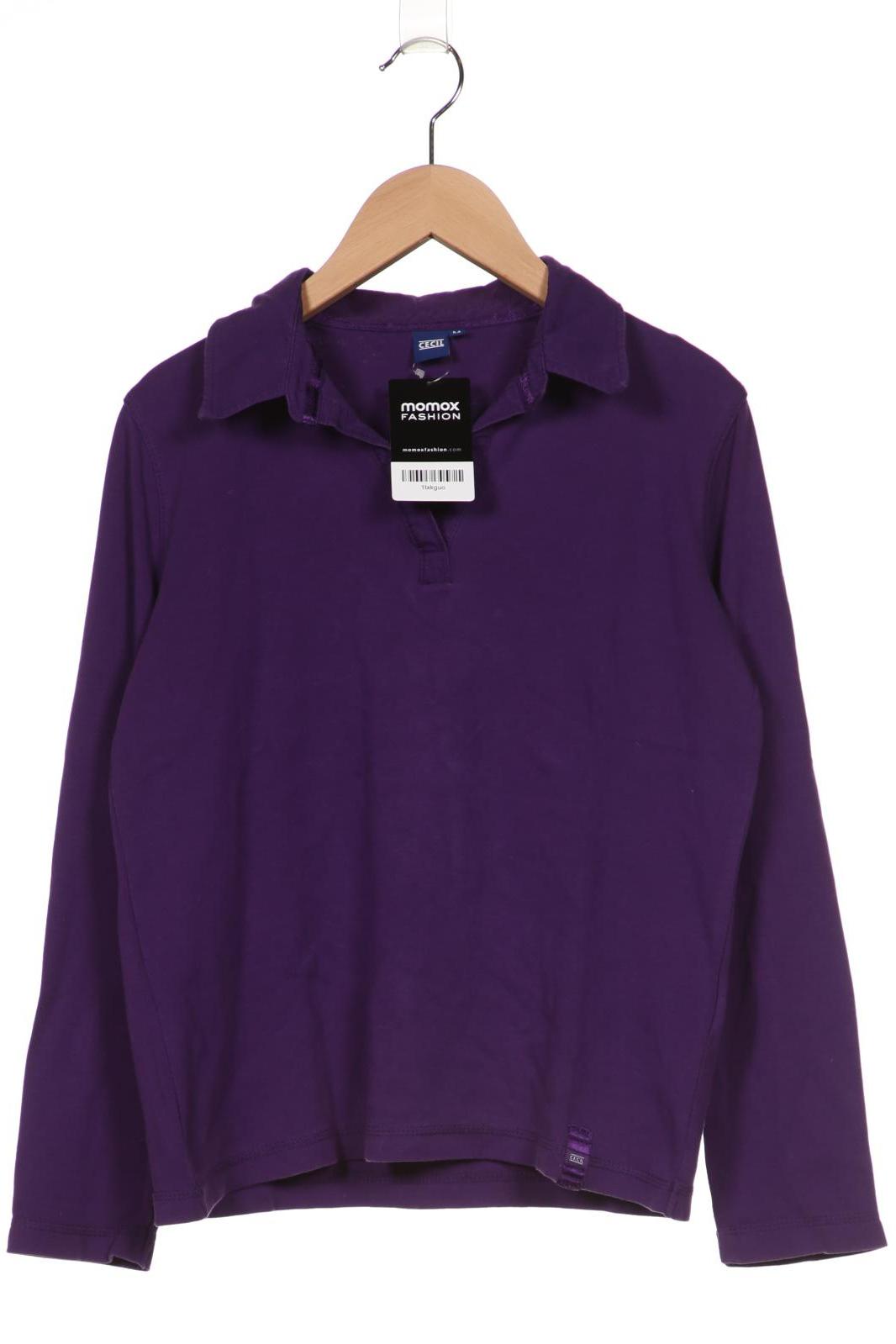 

Cecil Damen Poloshirt, flieder, Gr. 38