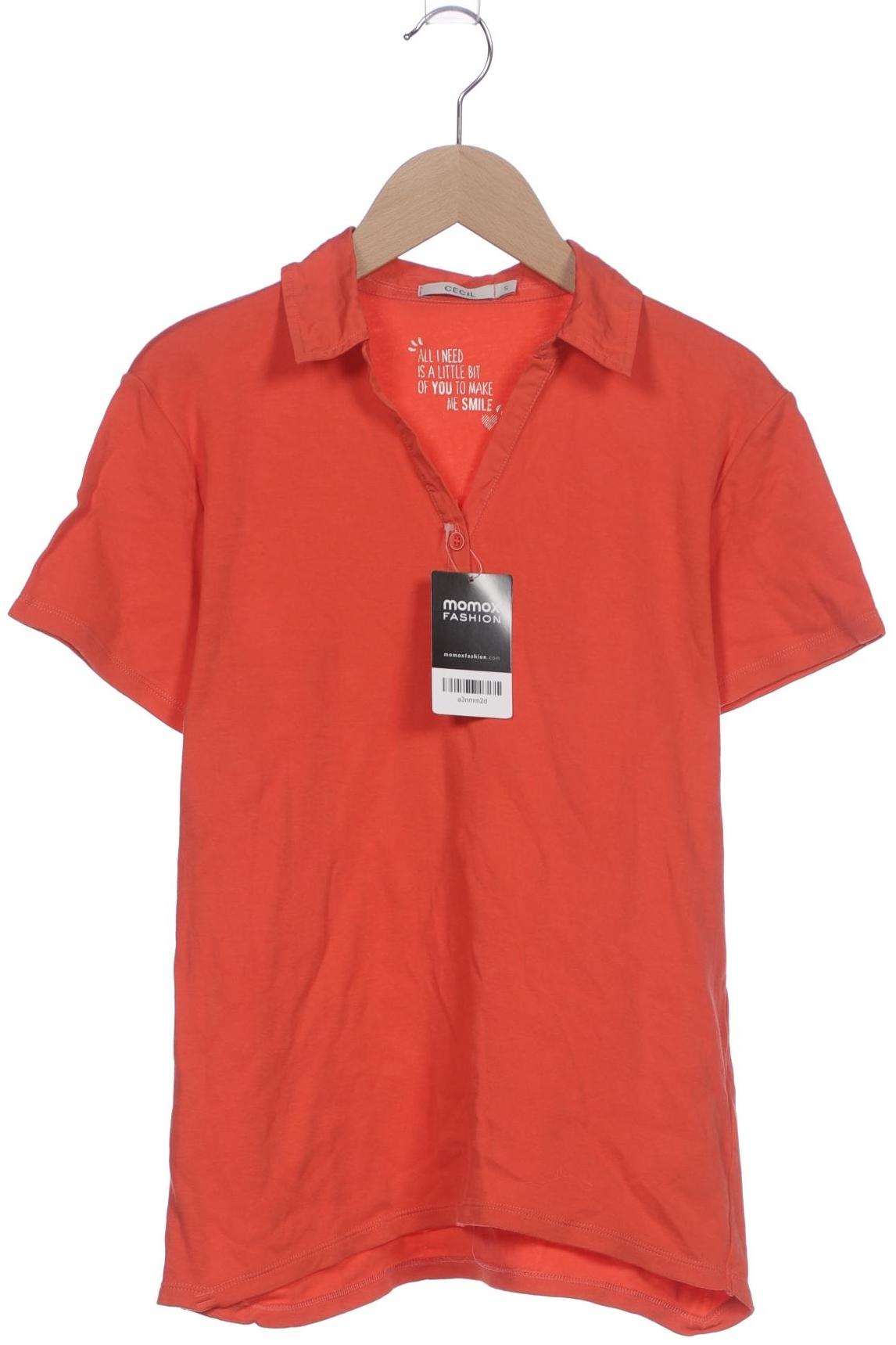 

Cecil Damen Poloshirt, orange, Gr. 36