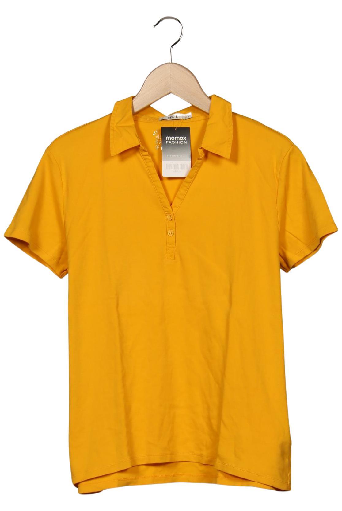 

Cecil Damen Poloshirt, gelb, Gr. 42